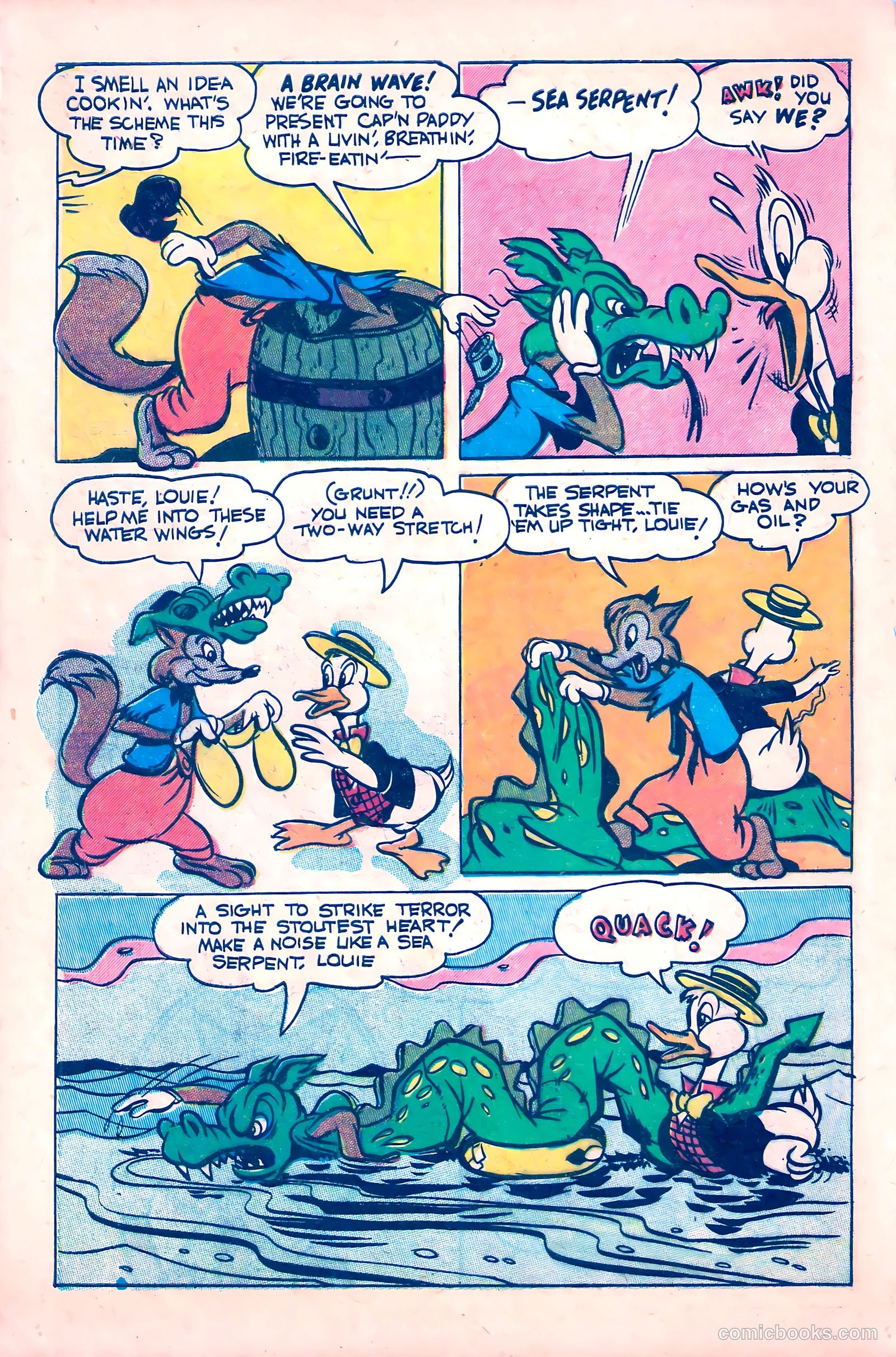 "Red" Rabbit Comics #15 (1950) — page 42