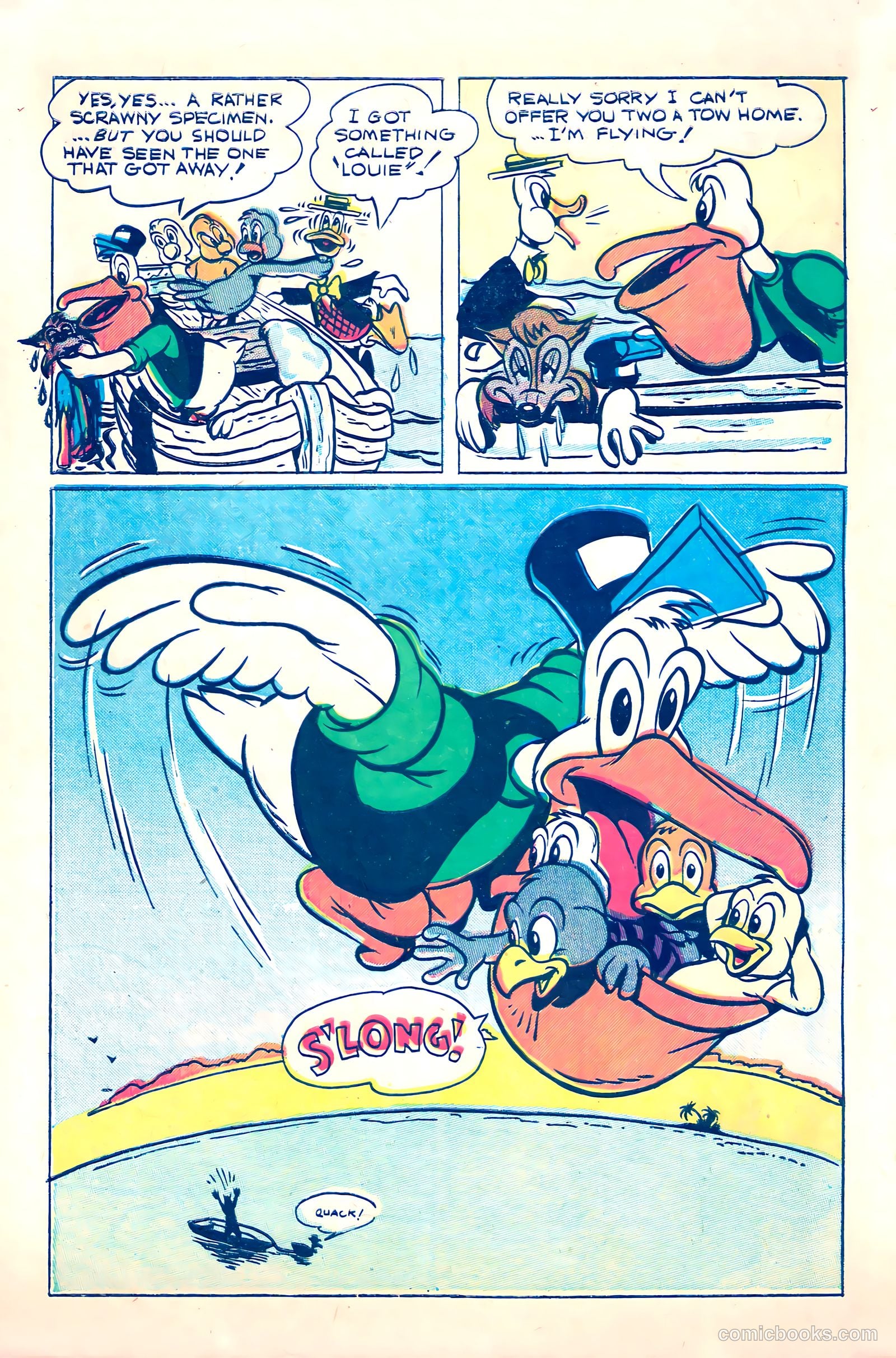 "Red" Rabbit Comics #15 (1950) — page 48