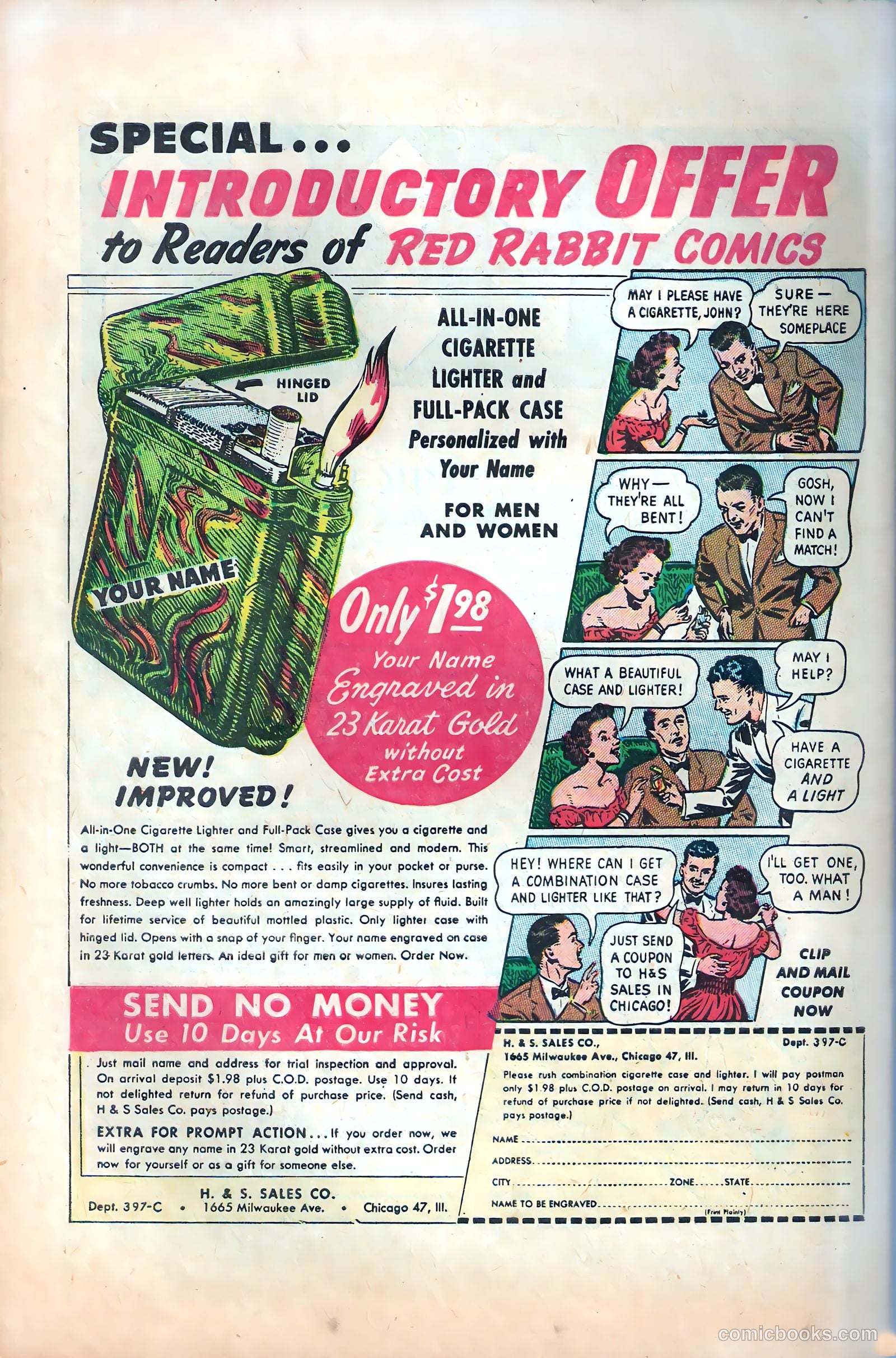 "Red" Rabbit Comics #15 (1950) — page 50