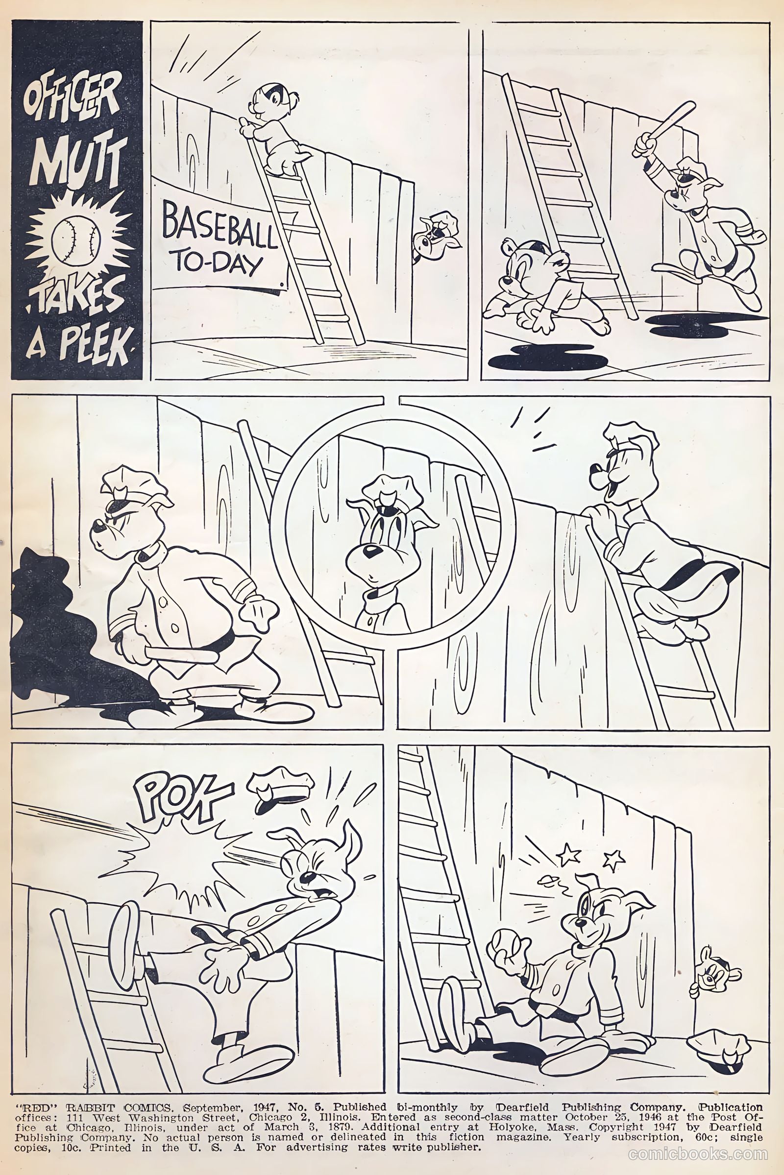 "Red" Rabbit Comics #5 (1947) — page 2