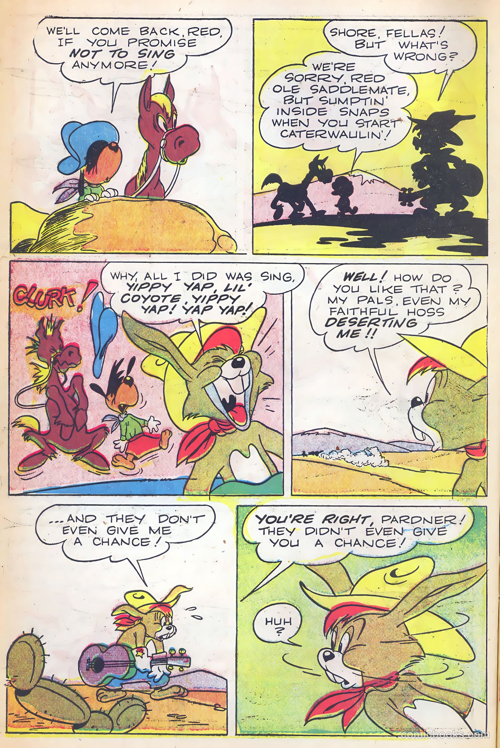 "Red" Rabbit Comics #5 (1947) — page 6