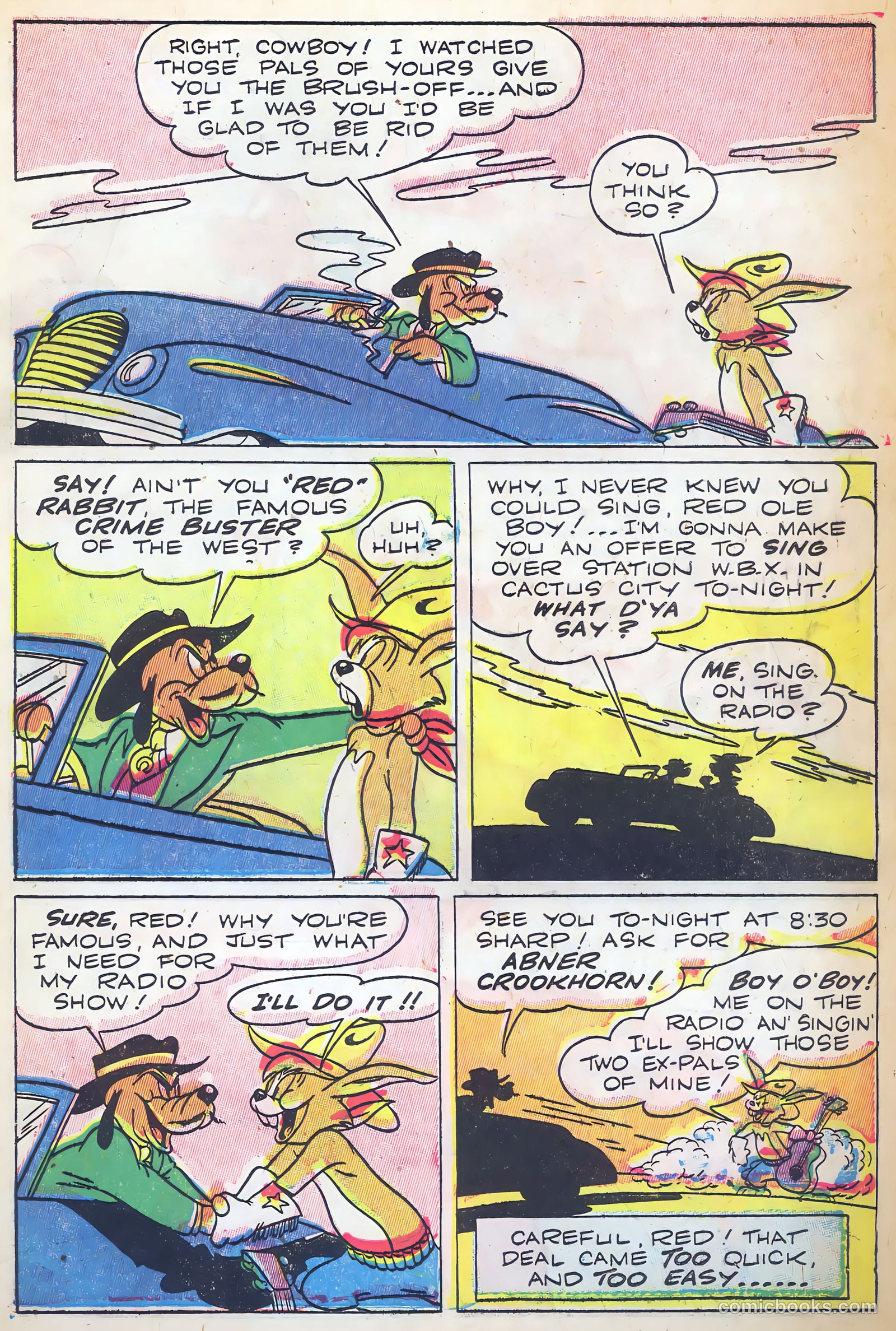 "Red" Rabbit Comics #5 (1947) — page 7