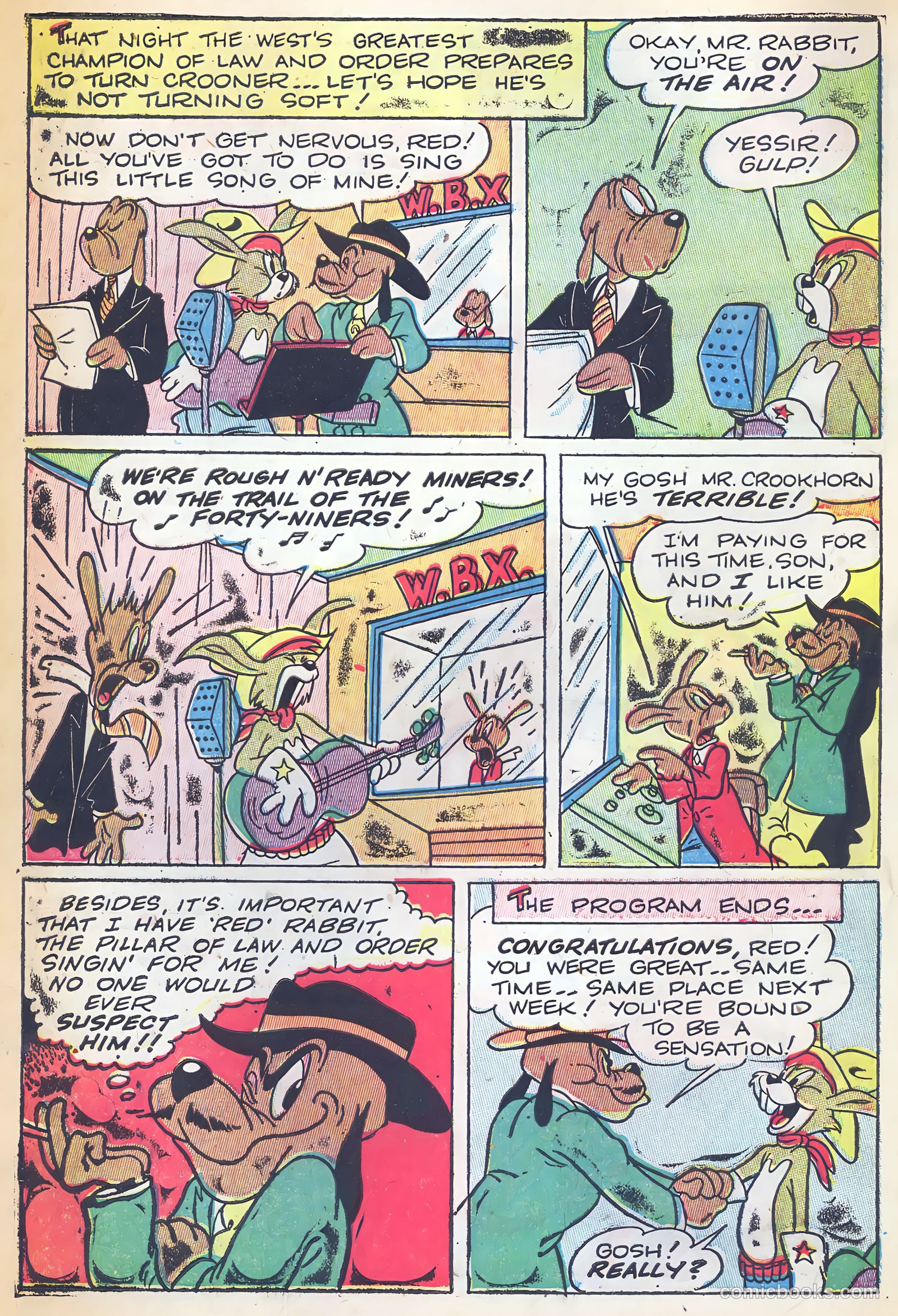 "Red" Rabbit Comics #5 (1947) — page 8