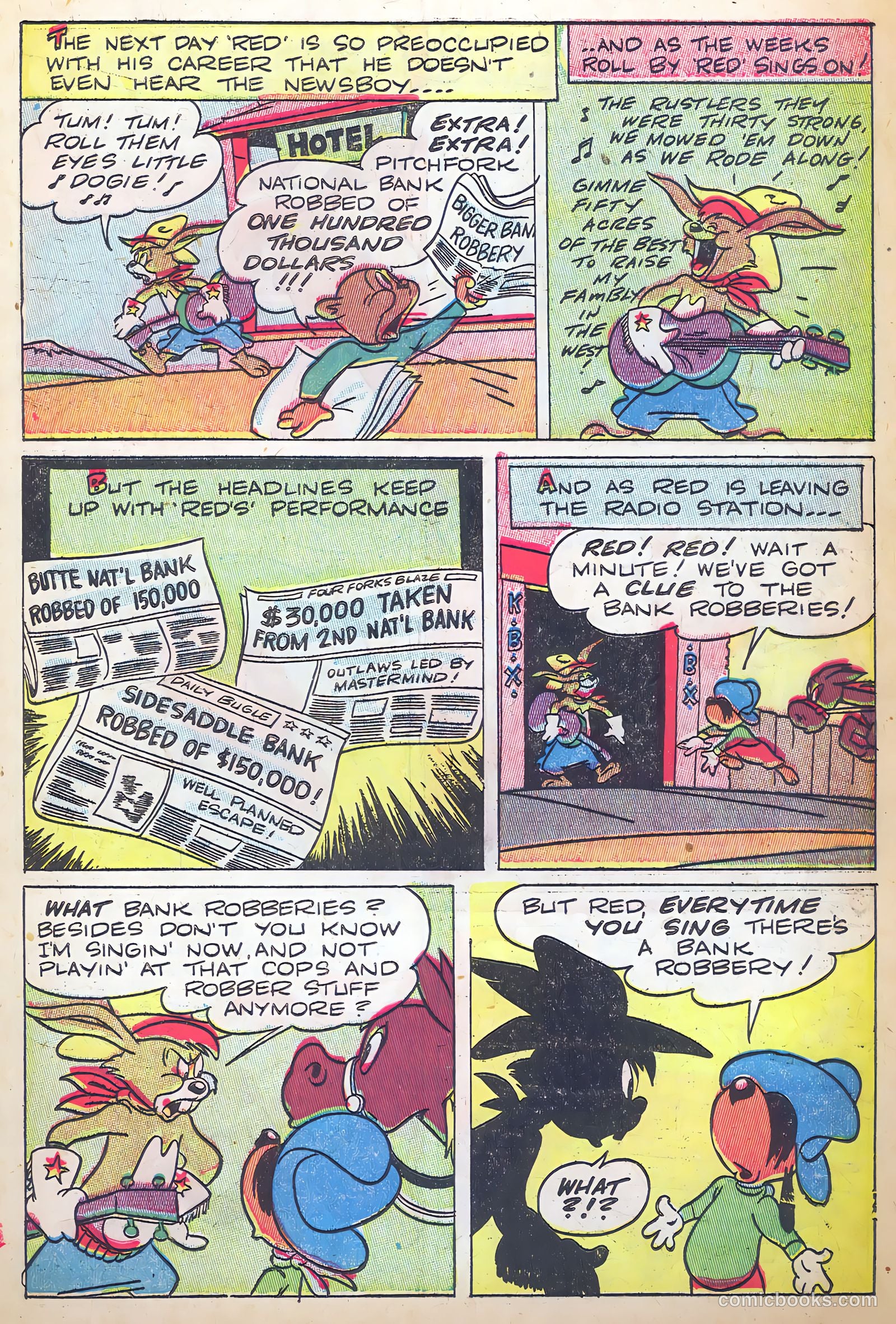 "Red" Rabbit Comics #5 (1947) — page 11