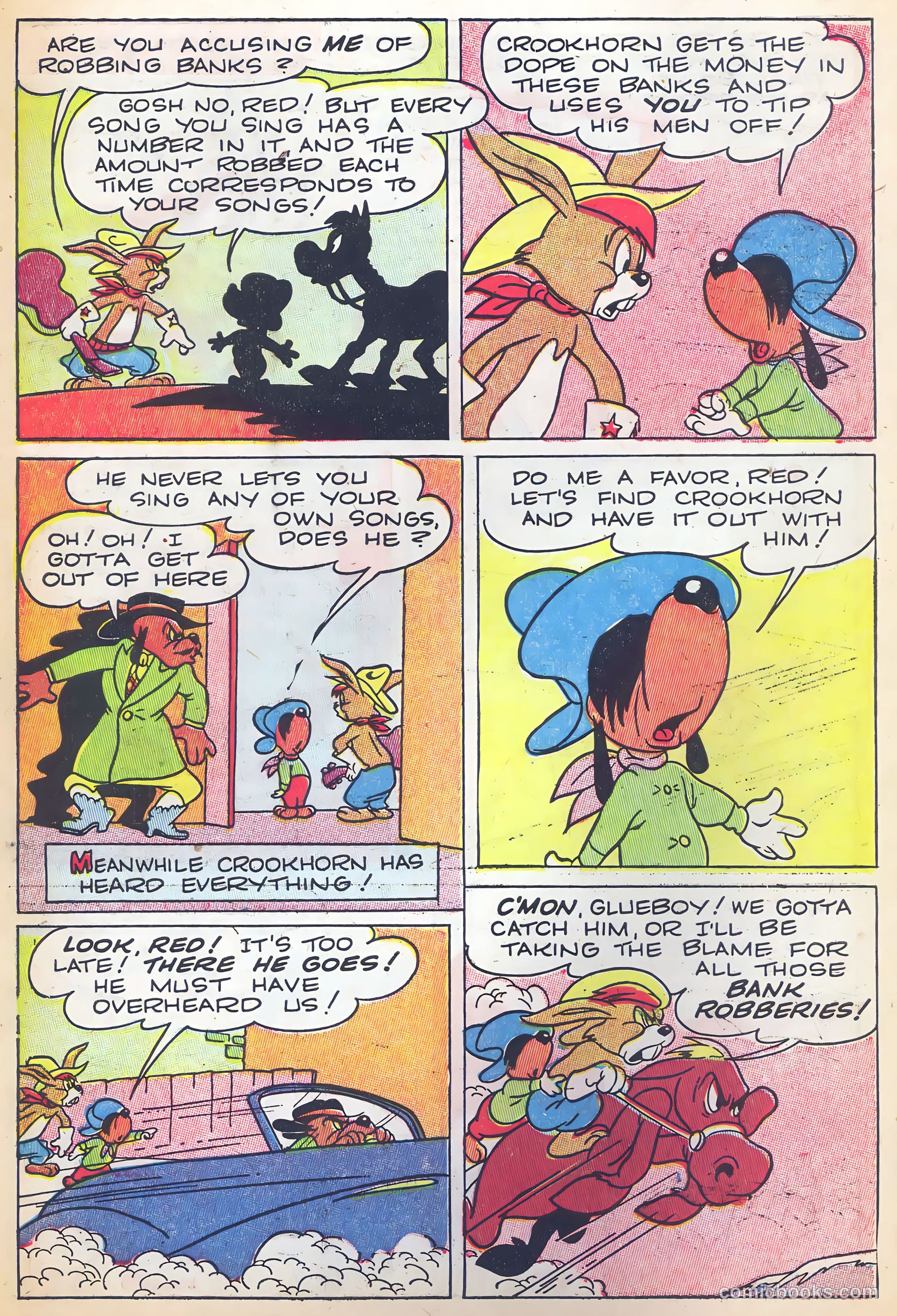 "Red" Rabbit Comics #5 (1947) — page 12