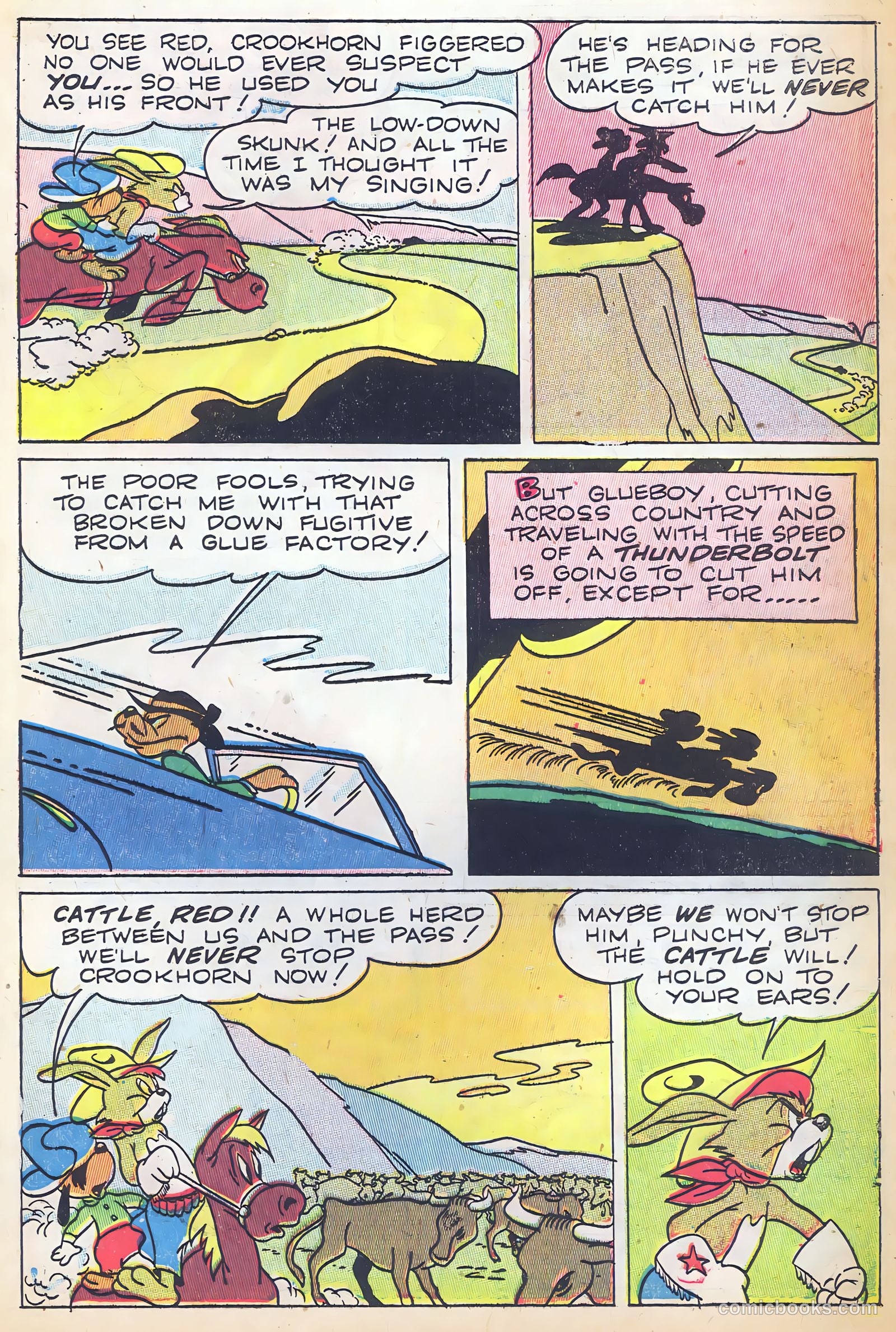 "Red" Rabbit Comics #5 (1947) — page 13