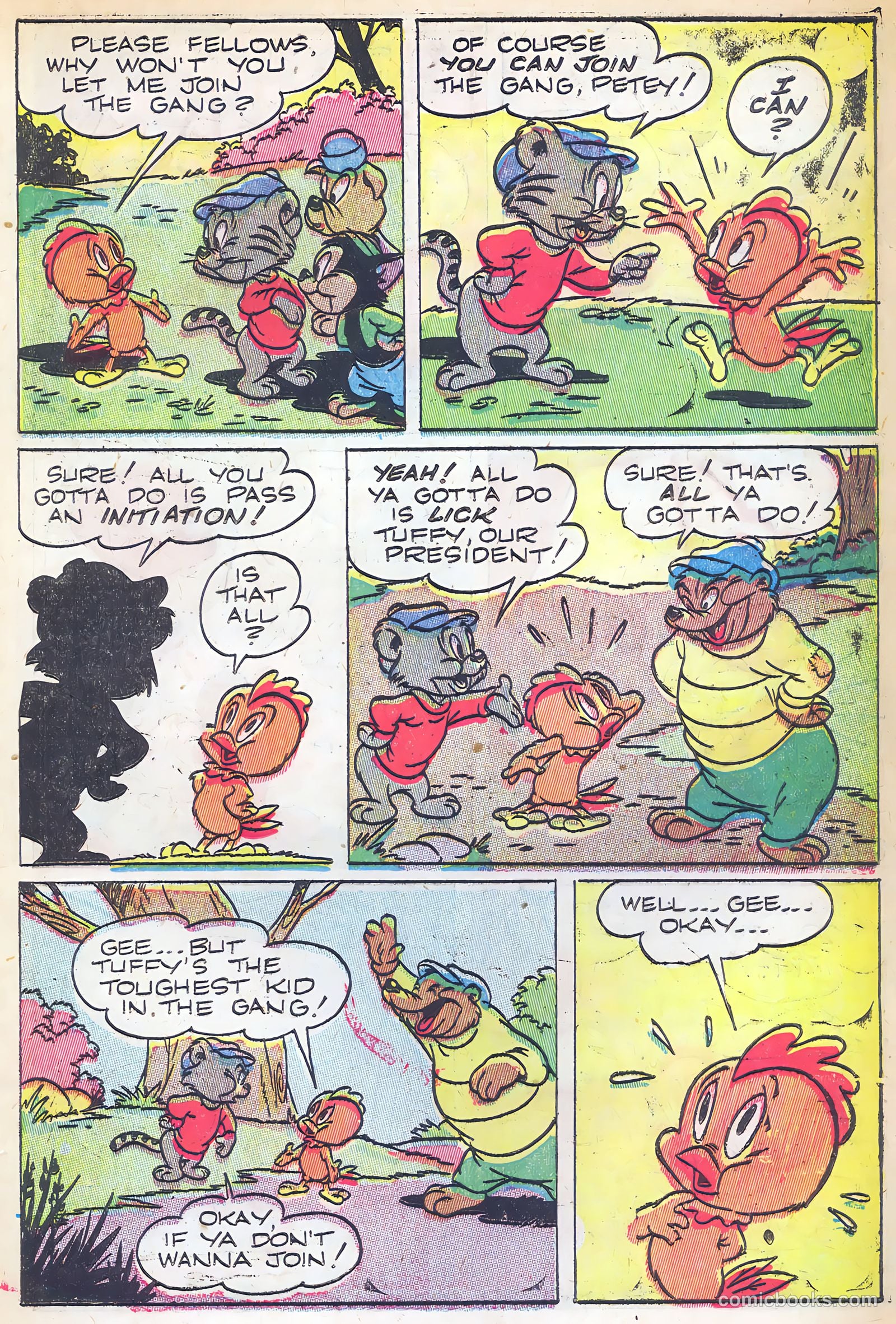 "Red" Rabbit Comics #5 (1947) — page 23