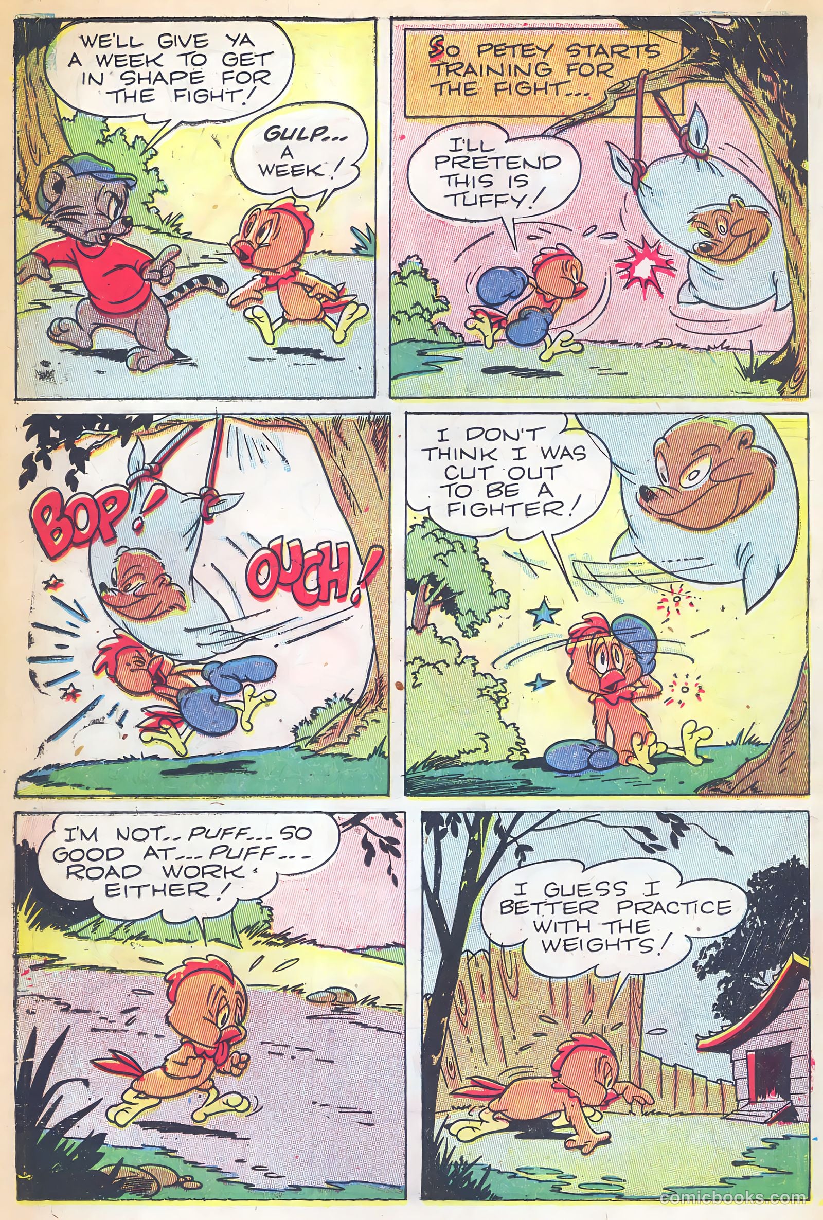 "Red" Rabbit Comics #5 (1947) — page 24
