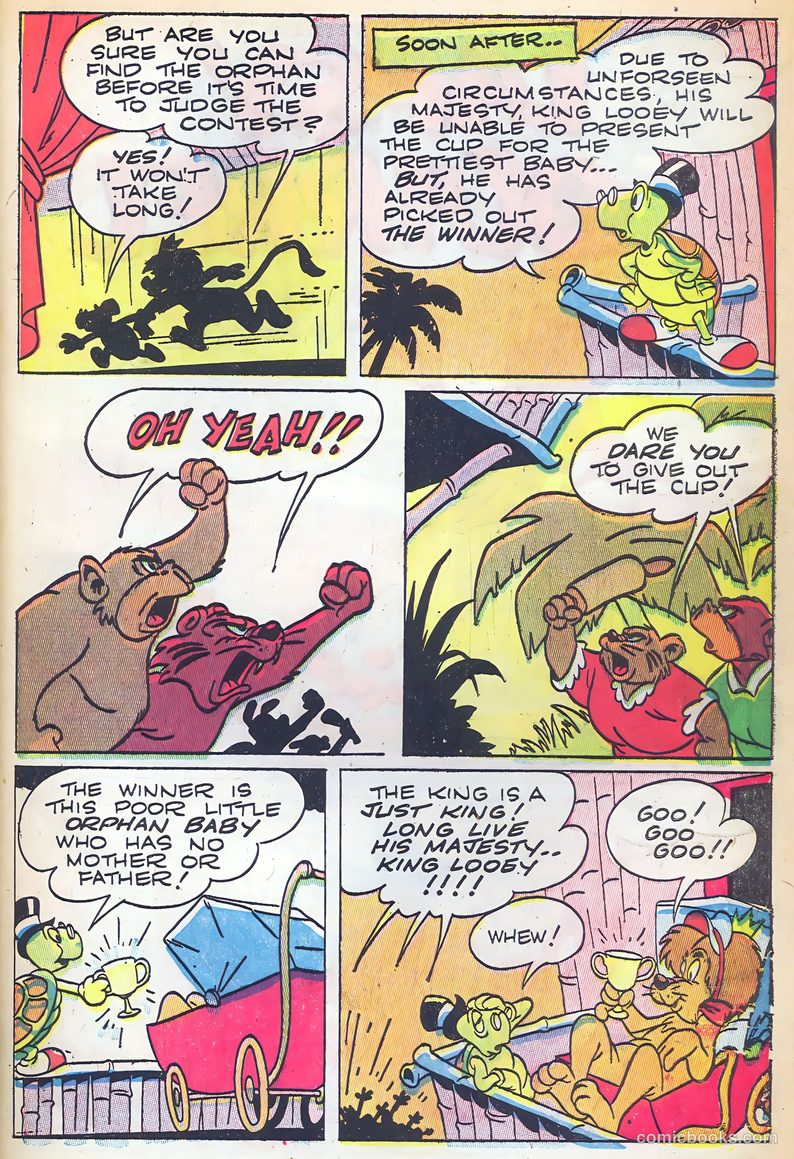 "Red" Rabbit Comics #5 (1947) — page 35