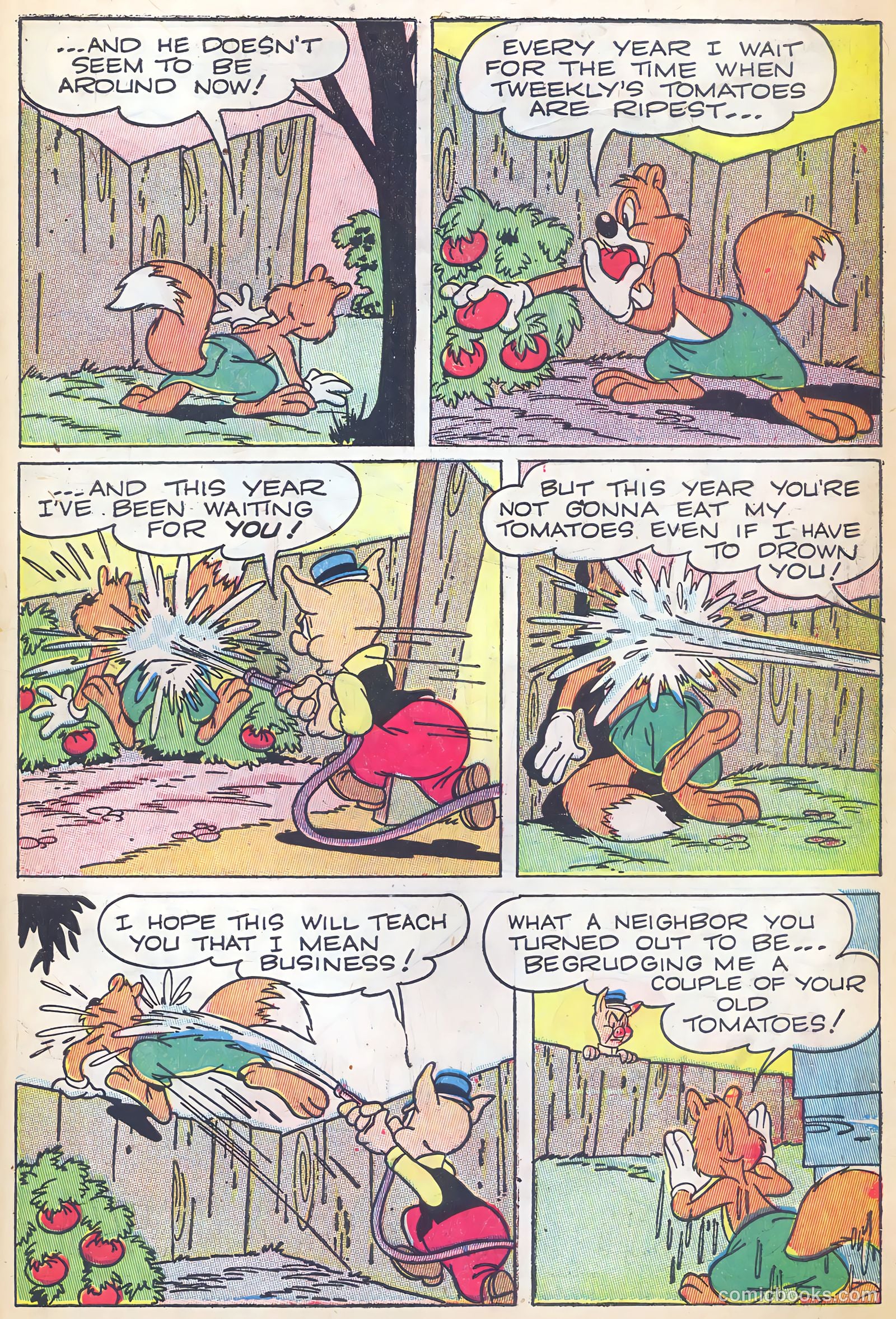 "Red" Rabbit Comics #5 (1947) — page 37