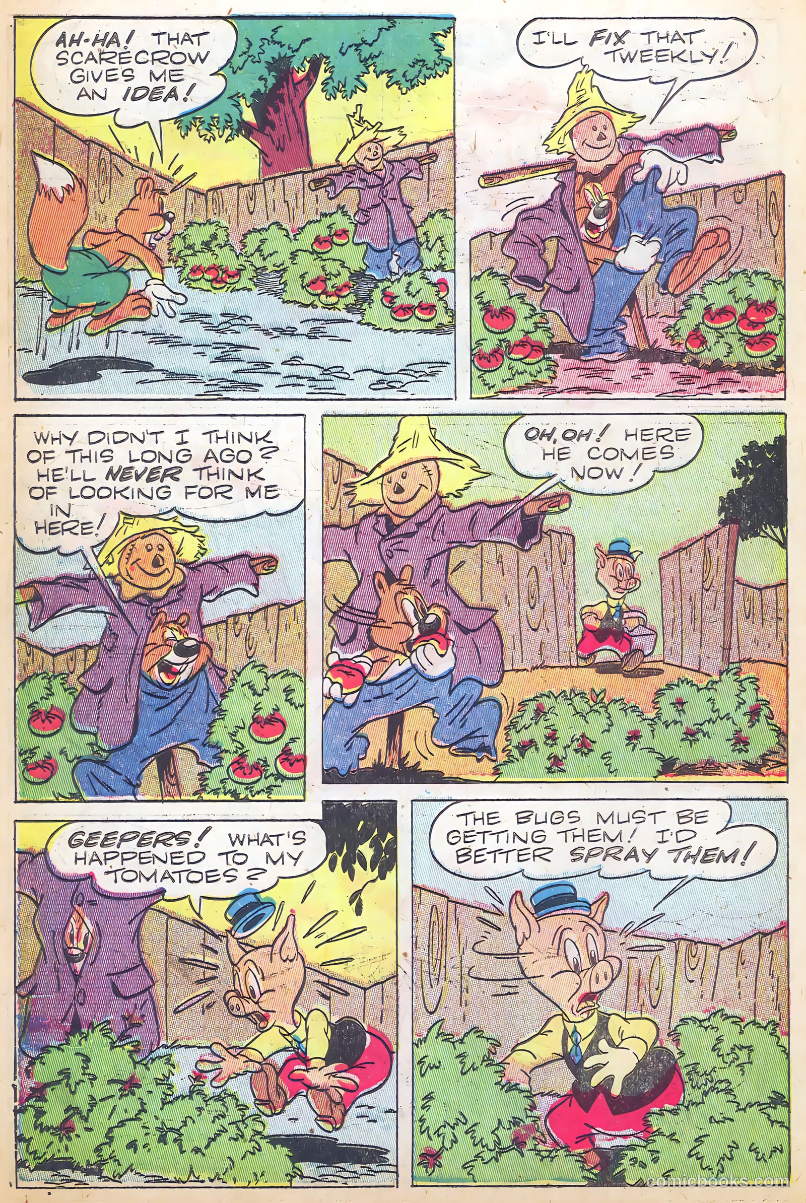 "Red" Rabbit Comics #5 (1947) — page 40