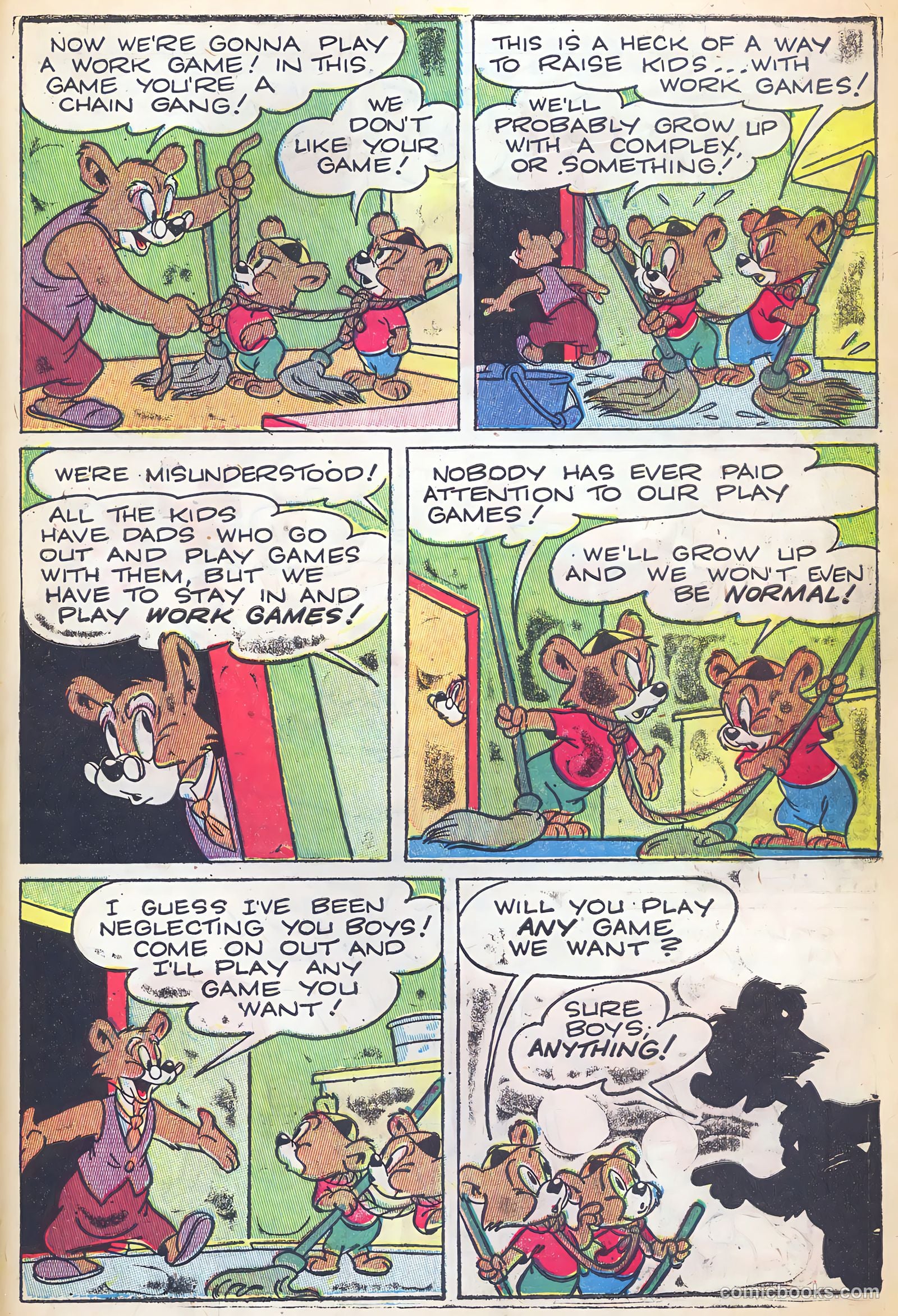 "Red" Rabbit Comics #5 (1947) — page 43