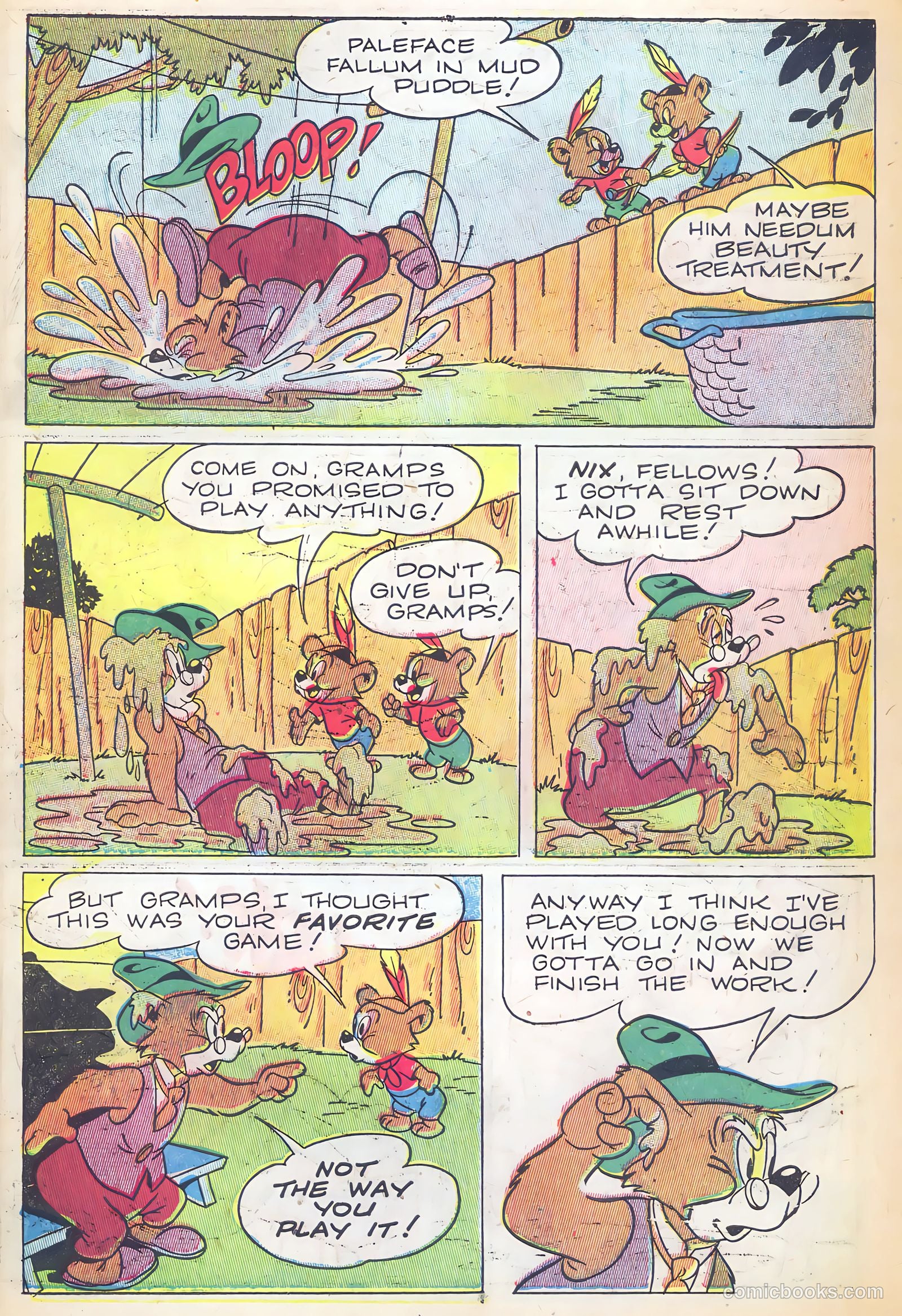 "Red" Rabbit Comics #5 (1947) — page 45