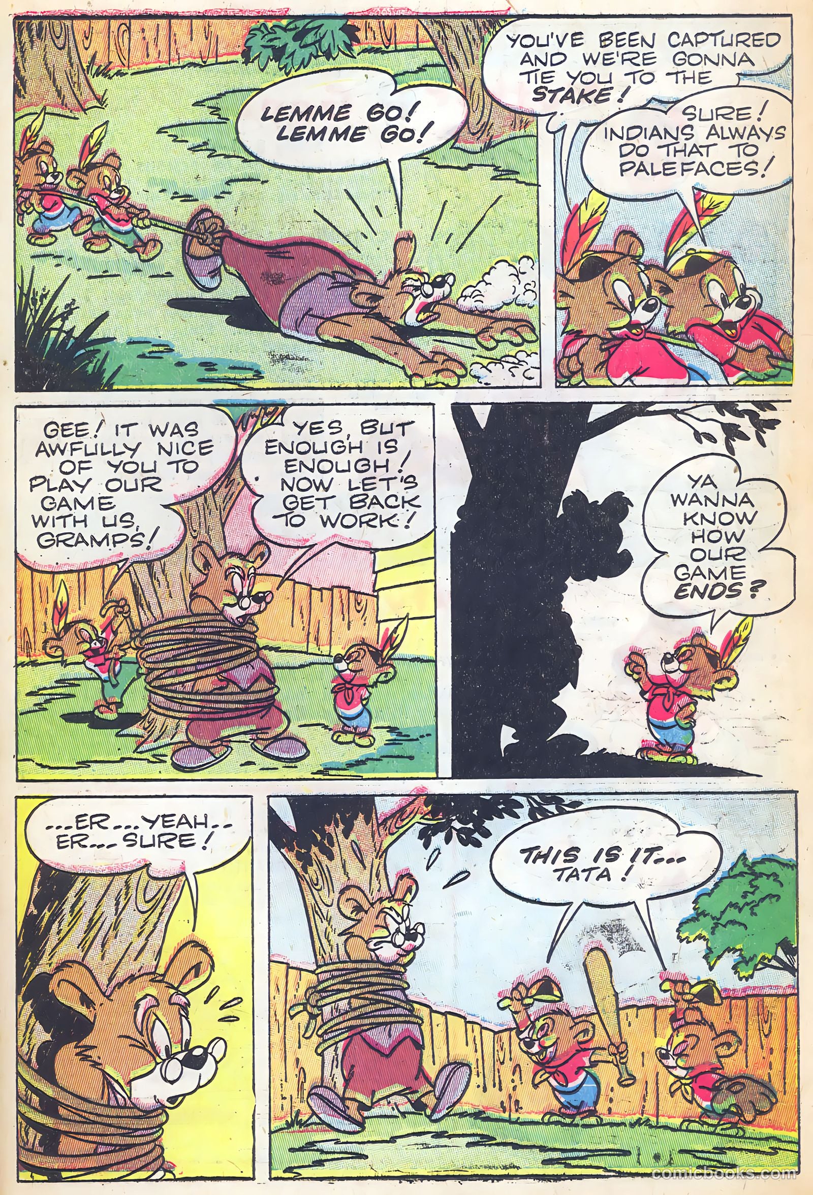"Red" Rabbit Comics #5 (1947) — page 47