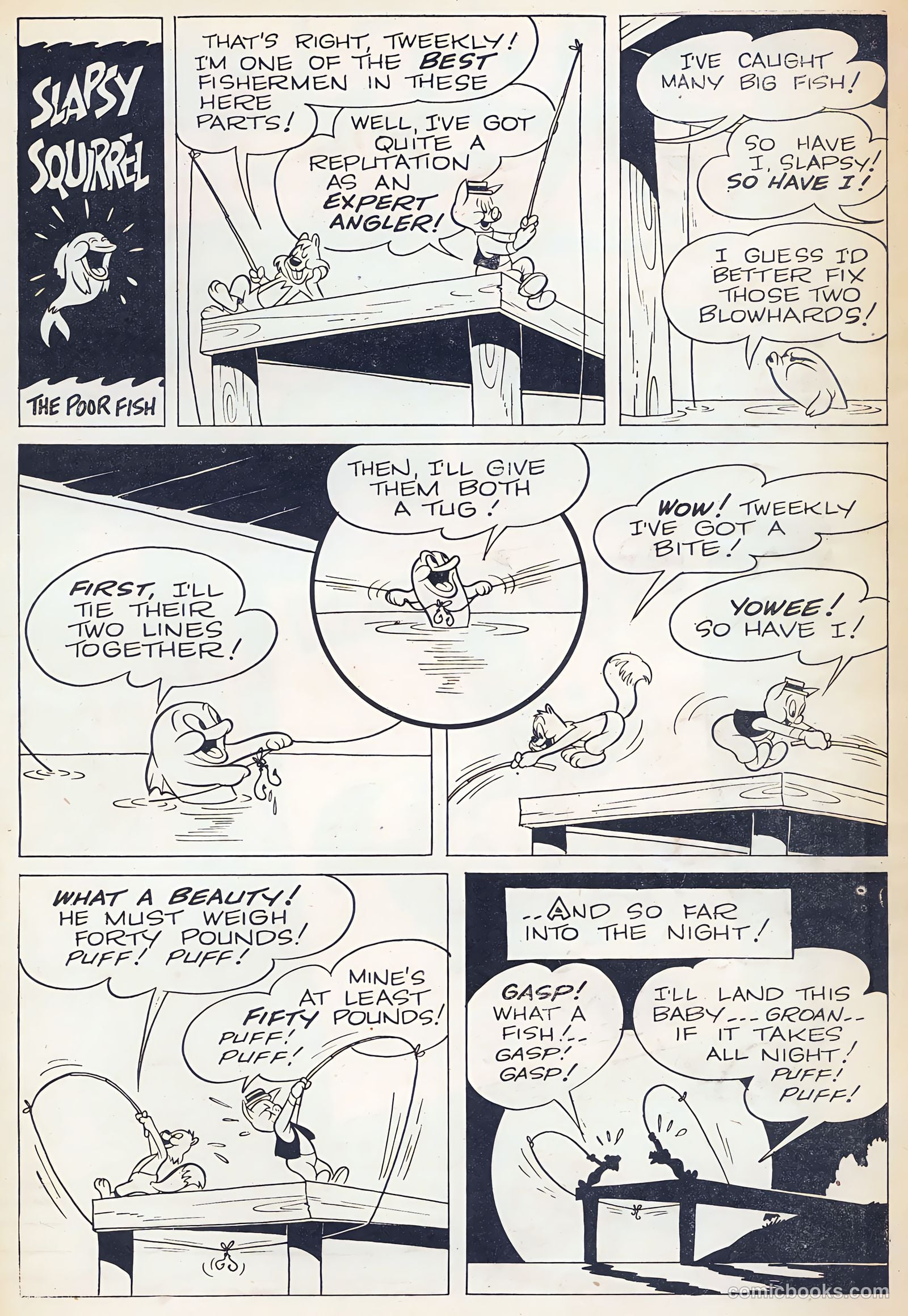 "Red" Rabbit Comics #5 (1947) — page 48