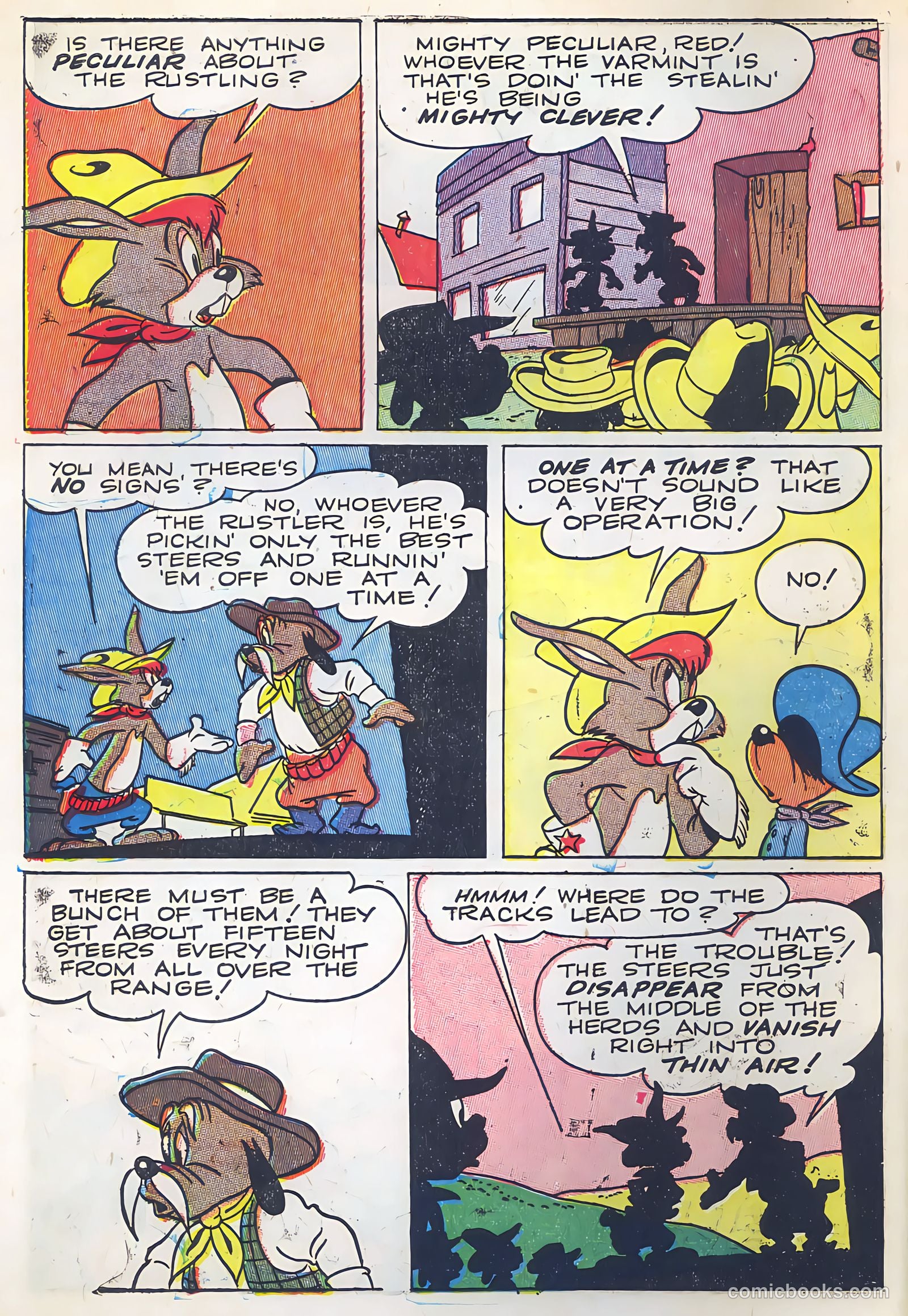 "Red" Rabbit Comics #6 (1948) — page 4