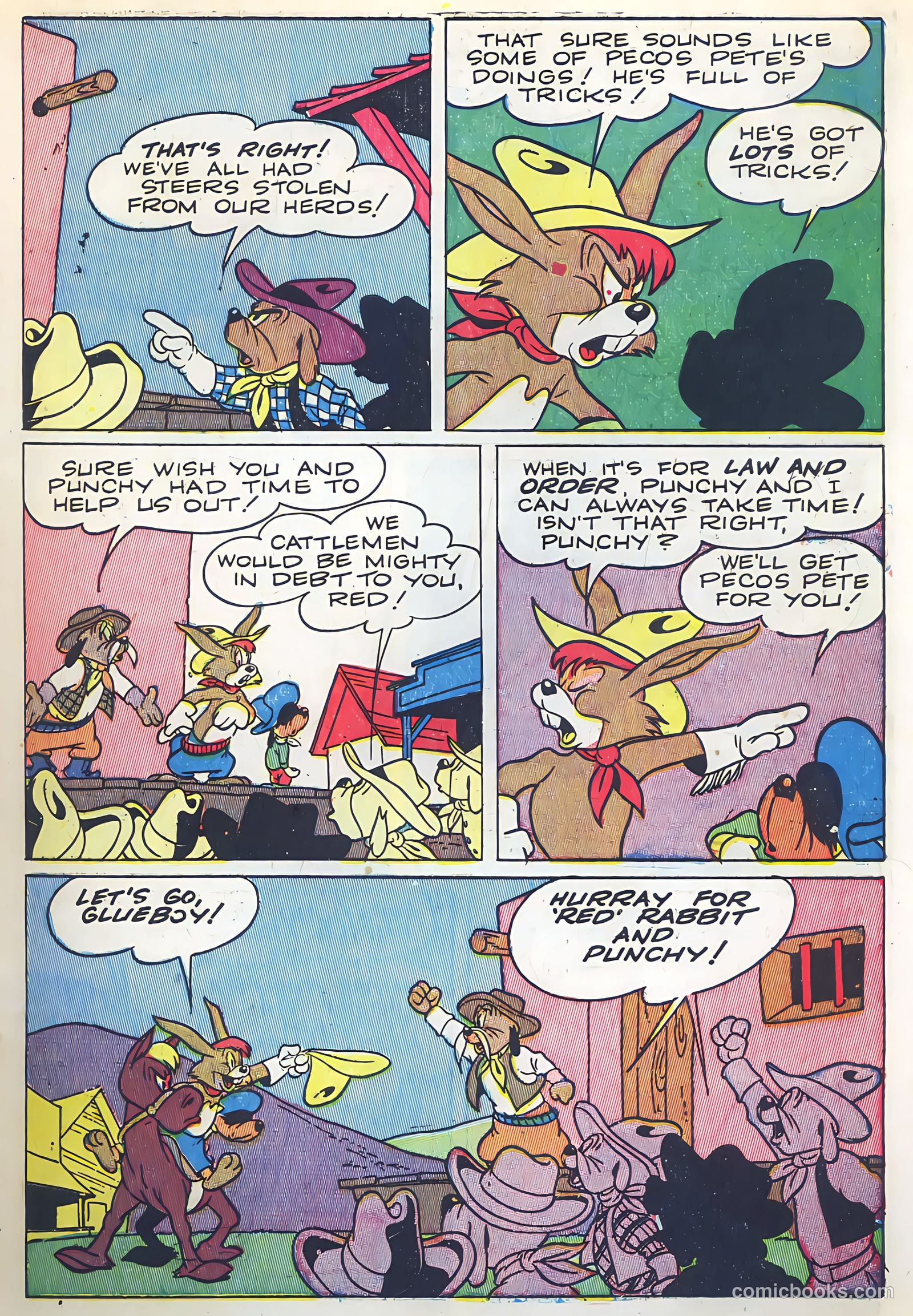 "Red" Rabbit Comics #6 (1948) — page 5