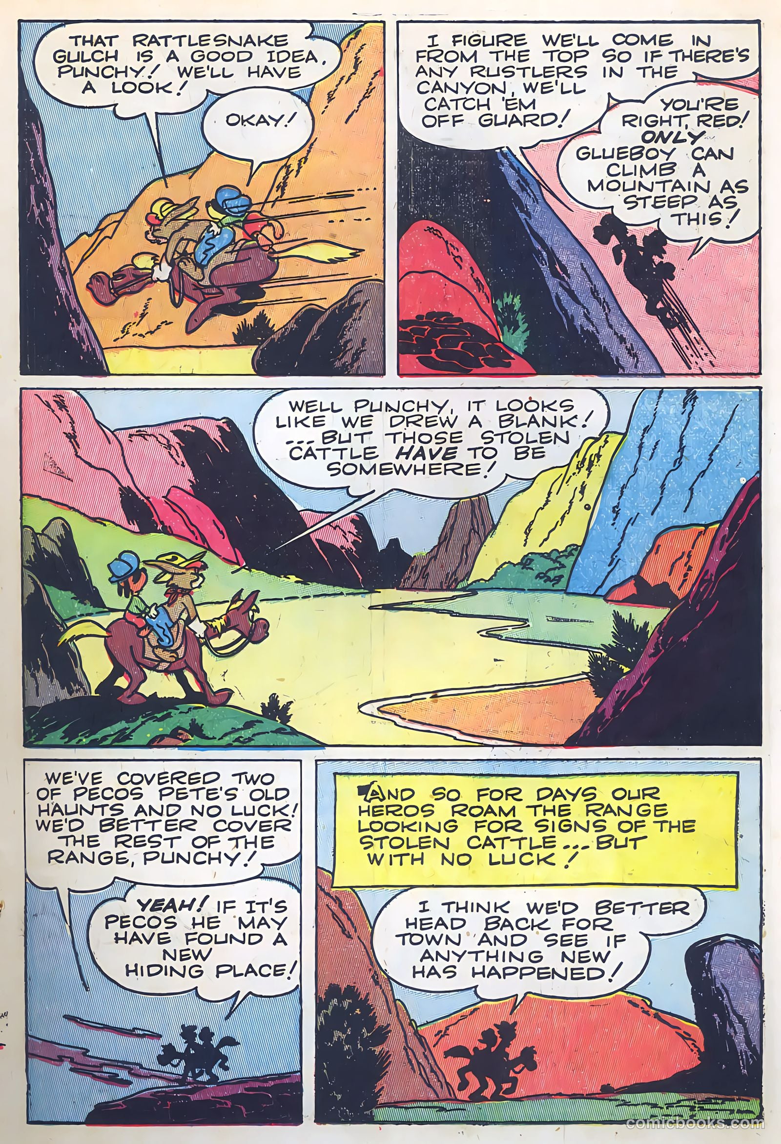 "Red" Rabbit Comics #6 (1948) — page 7