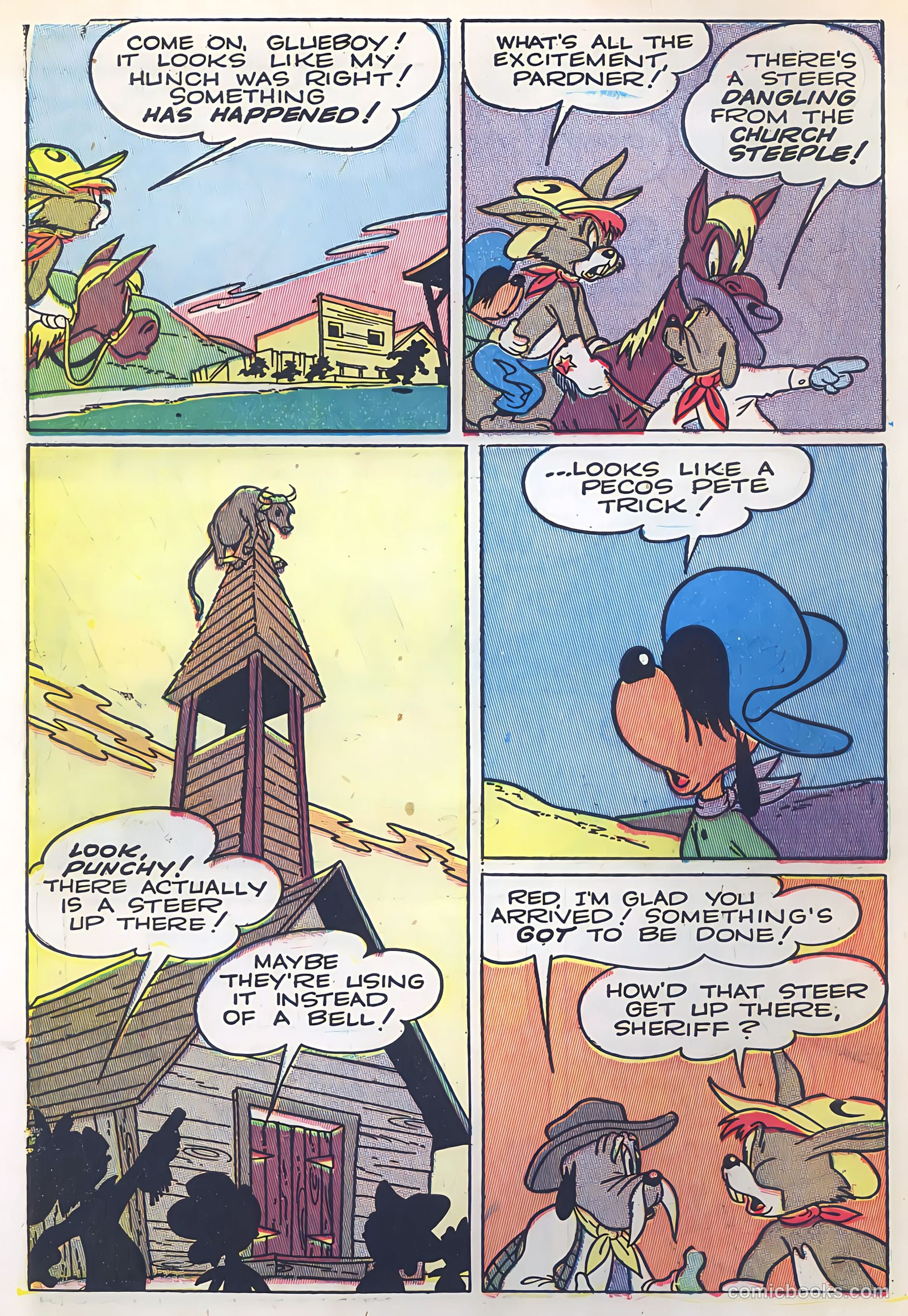 "Red" Rabbit Comics #6 (1948) — page 8