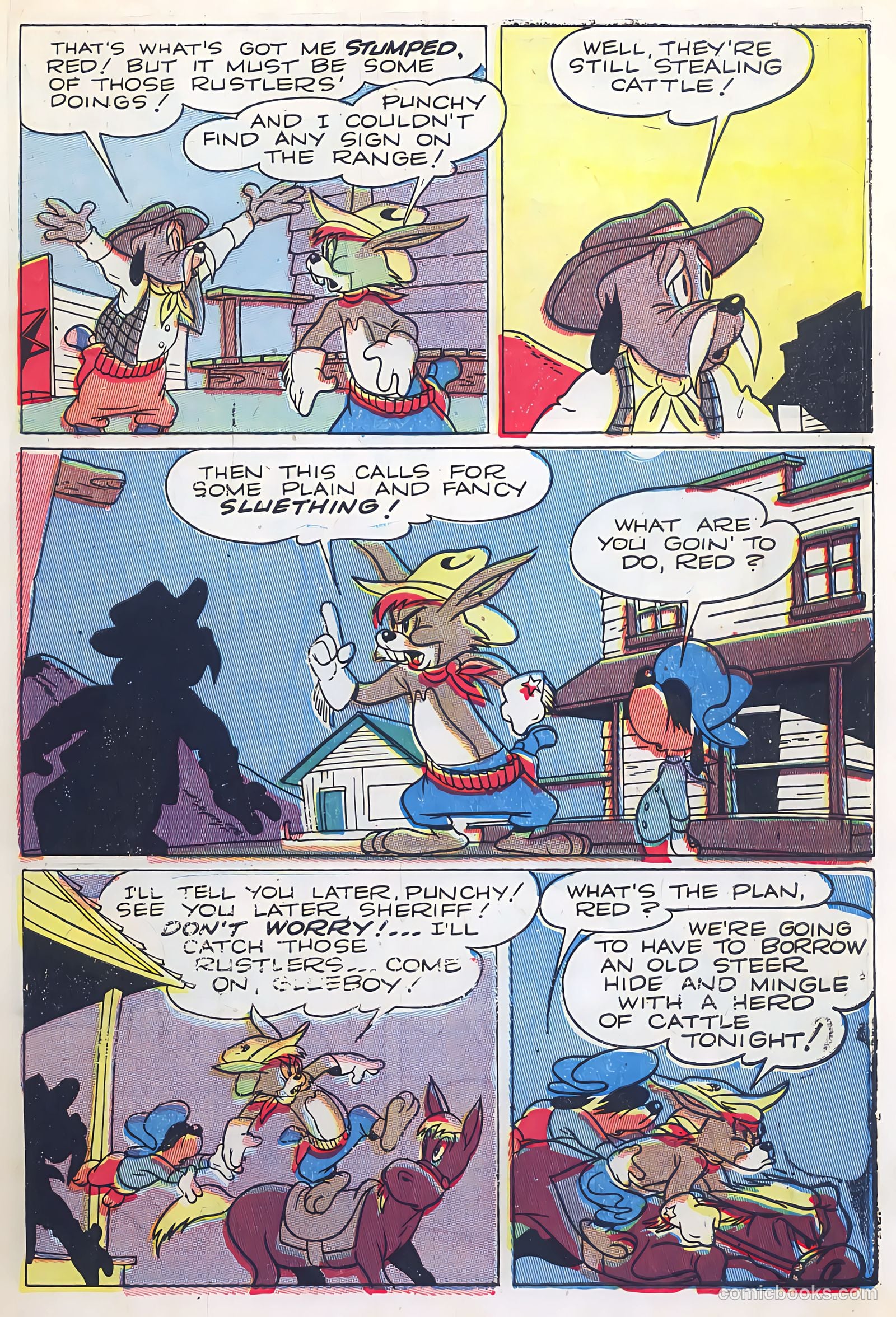 "Red" Rabbit Comics #6 (1948) — page 9