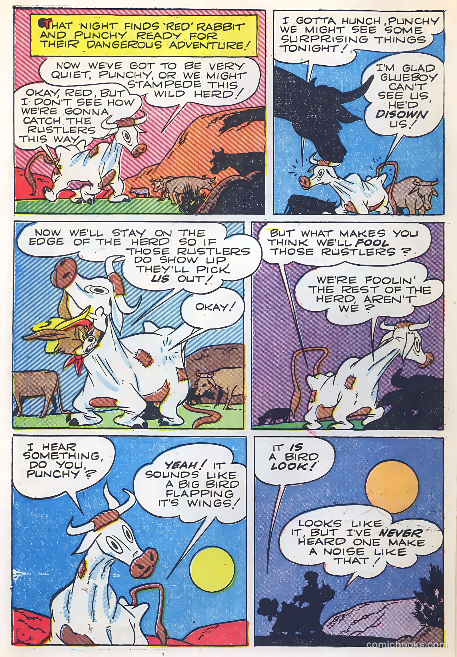 "Red" Rabbit Comics #6 (1948) — page 10