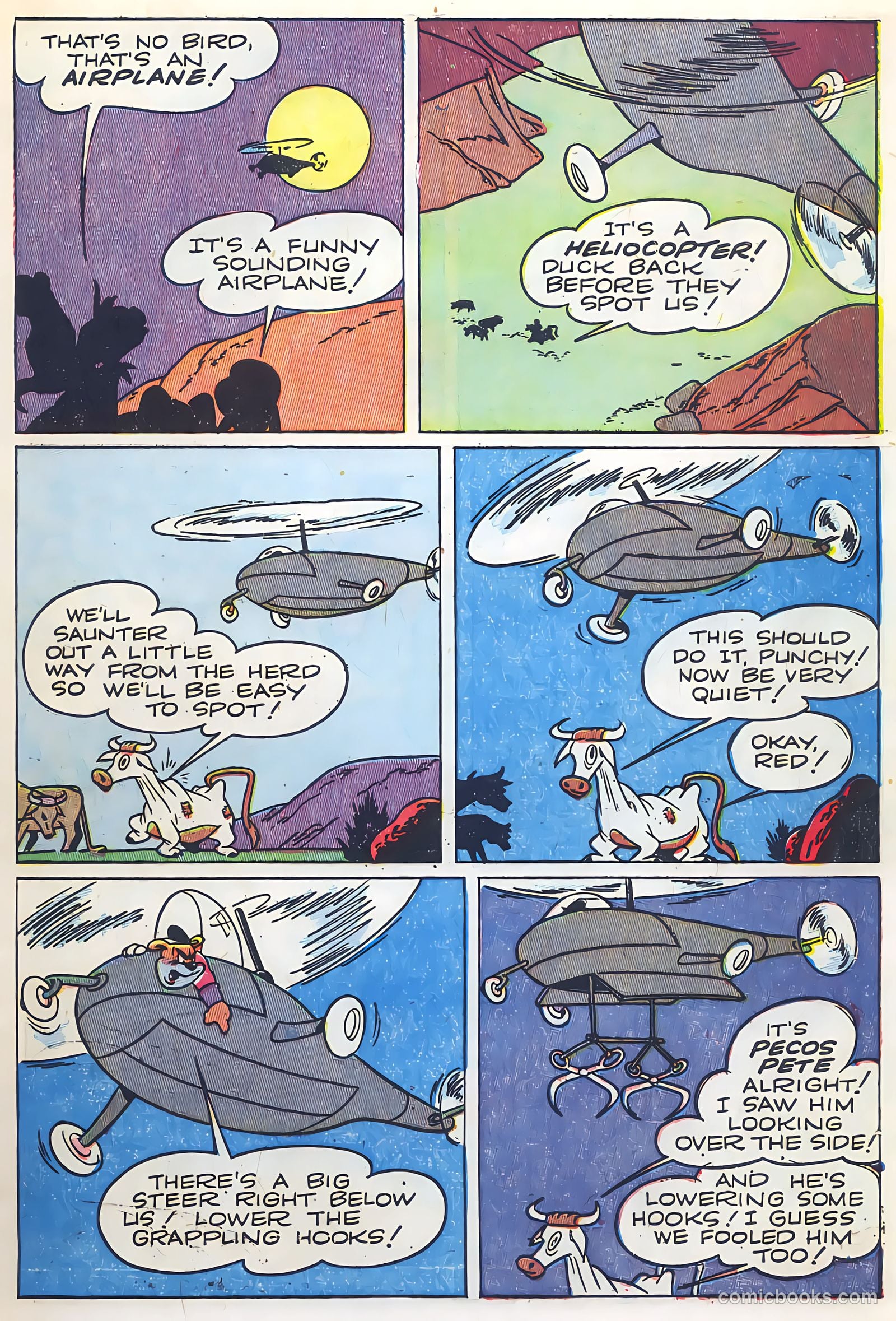 "Red" Rabbit Comics #6 (1948) — page 11