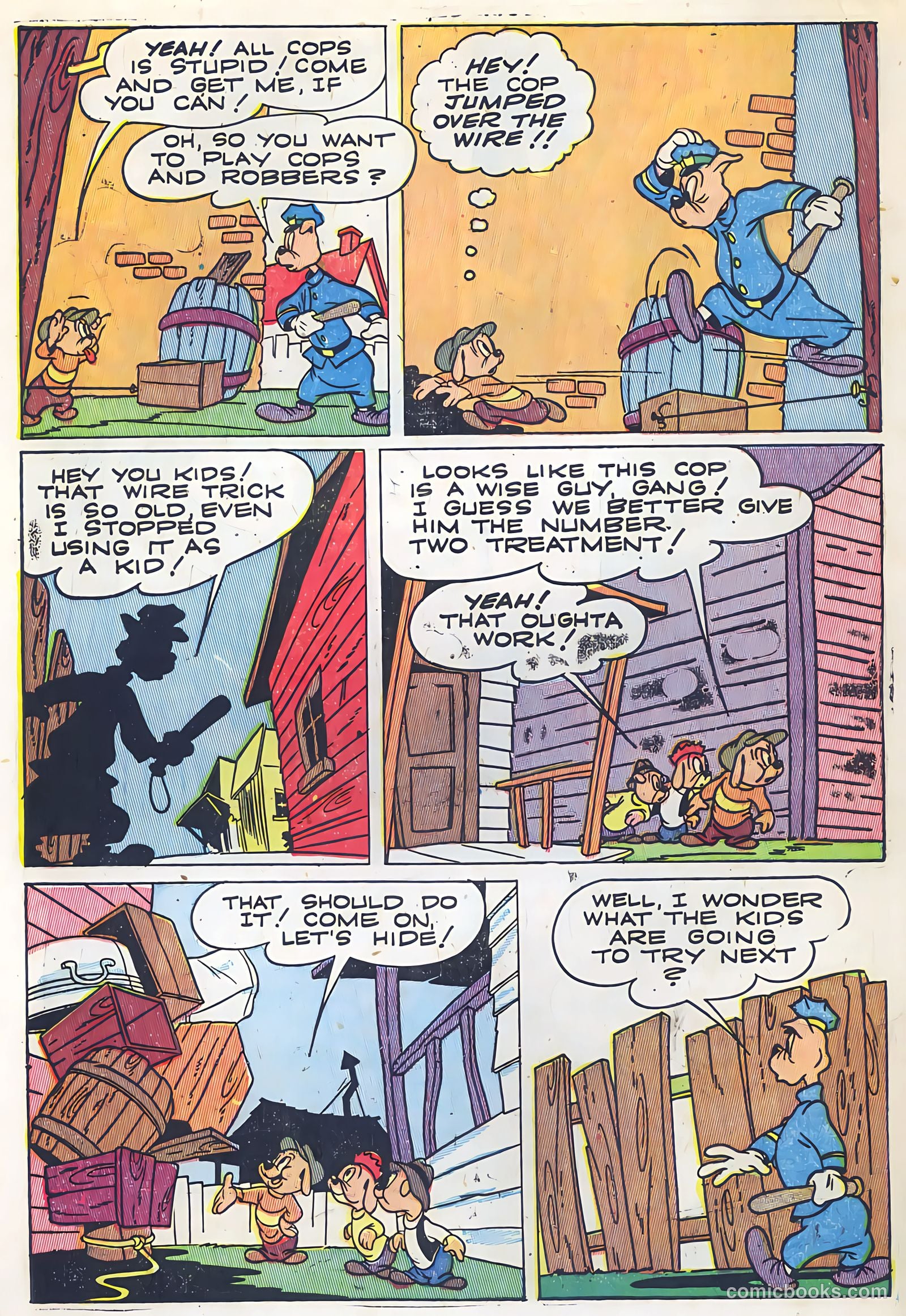 "Red" Rabbit Comics #6 (1948) — page 16