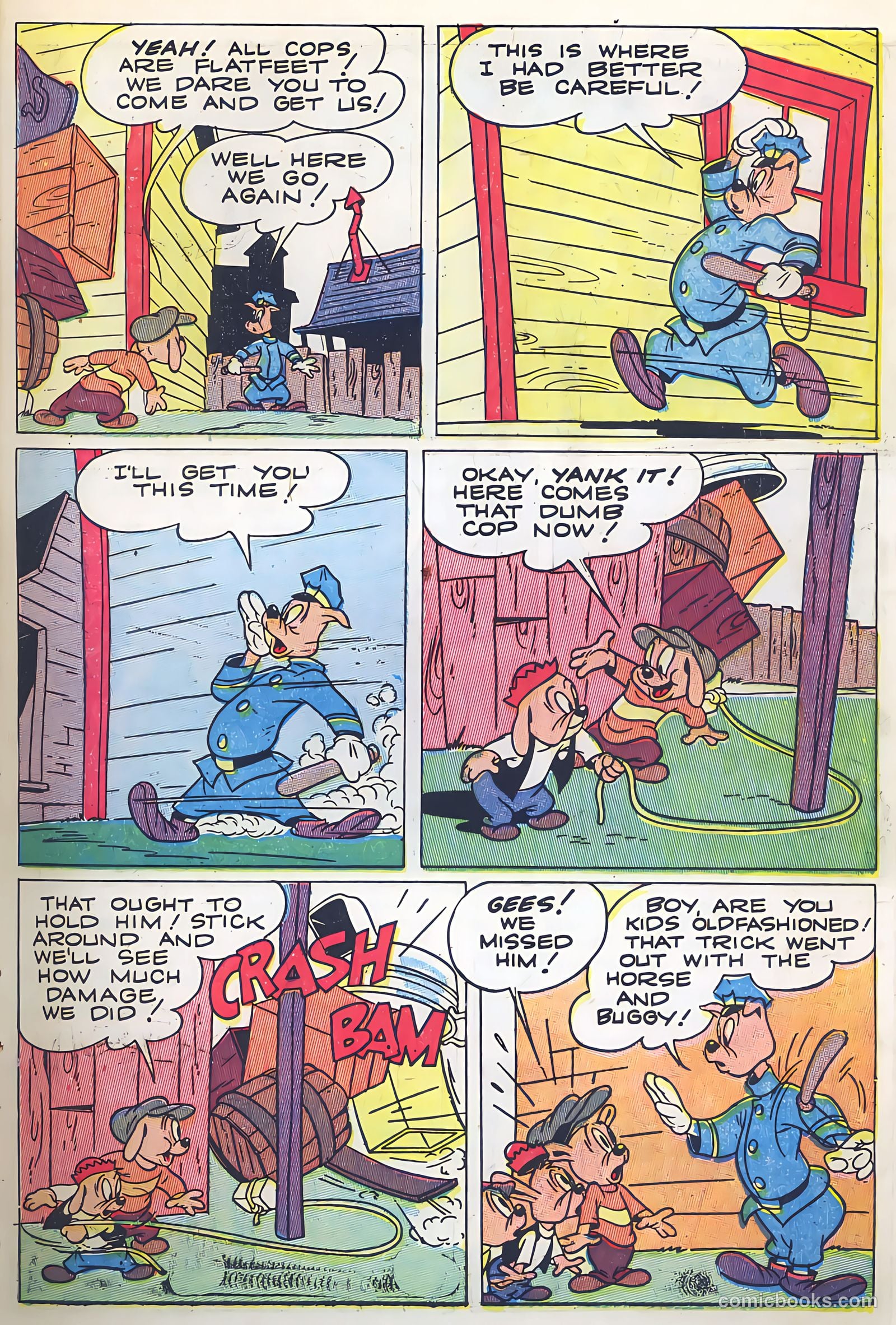 "Red" Rabbit Comics #6 (1948) — page 17
