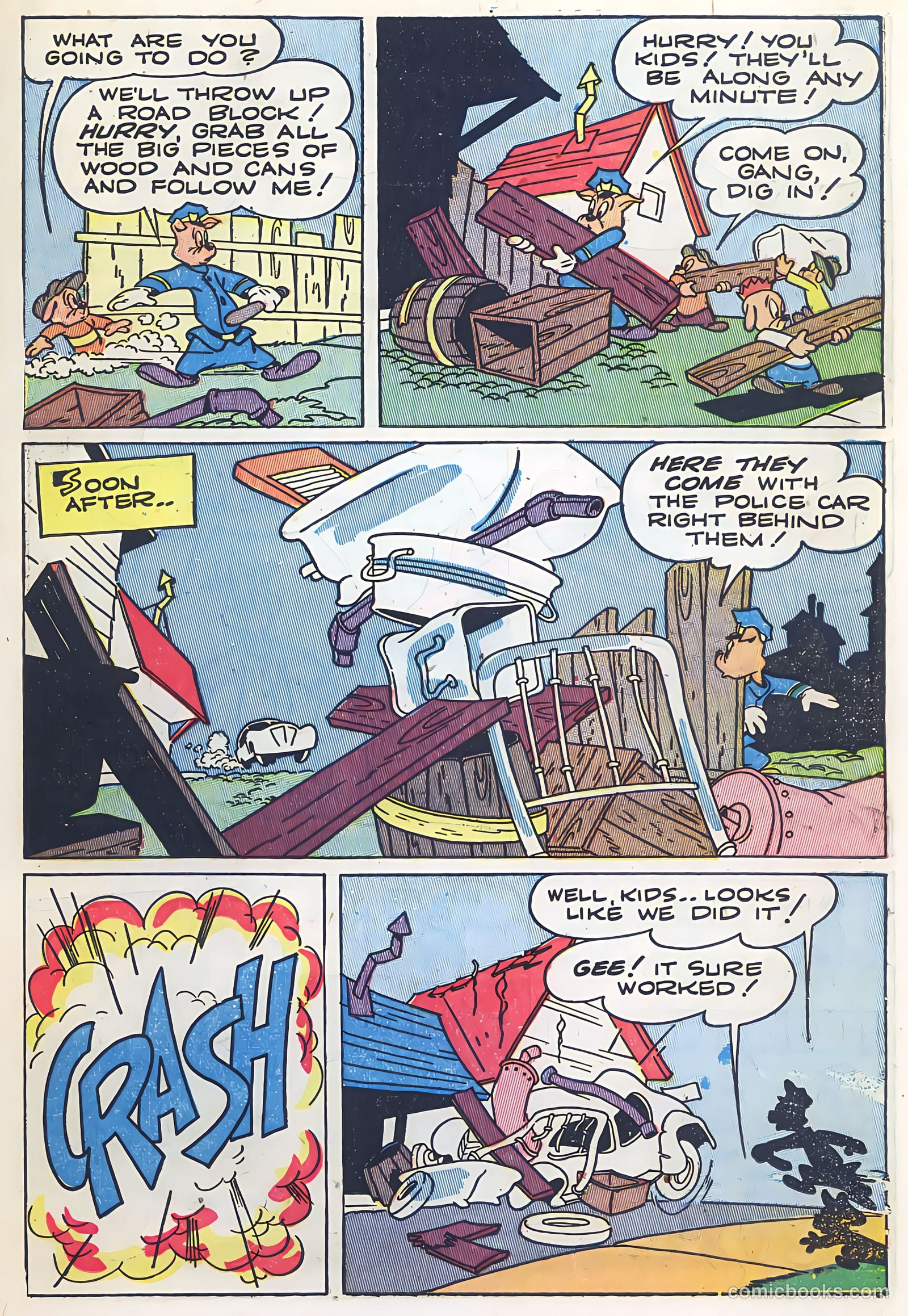 "Red" Rabbit Comics #6 (1948) — page 21