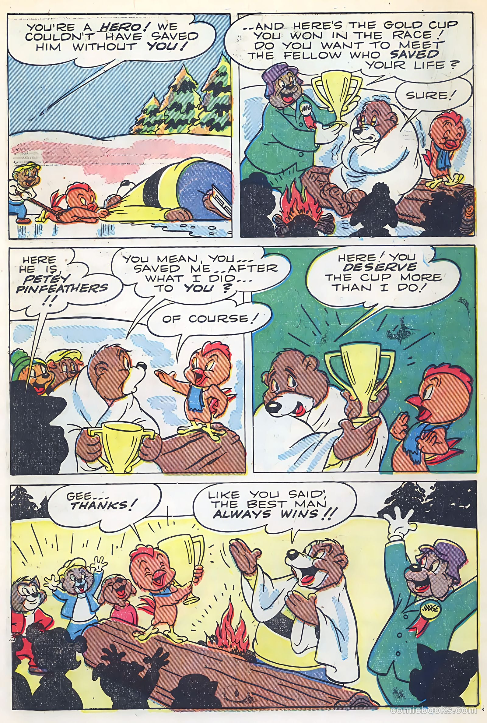 "Red" Rabbit Comics #6 (1948) — page 28