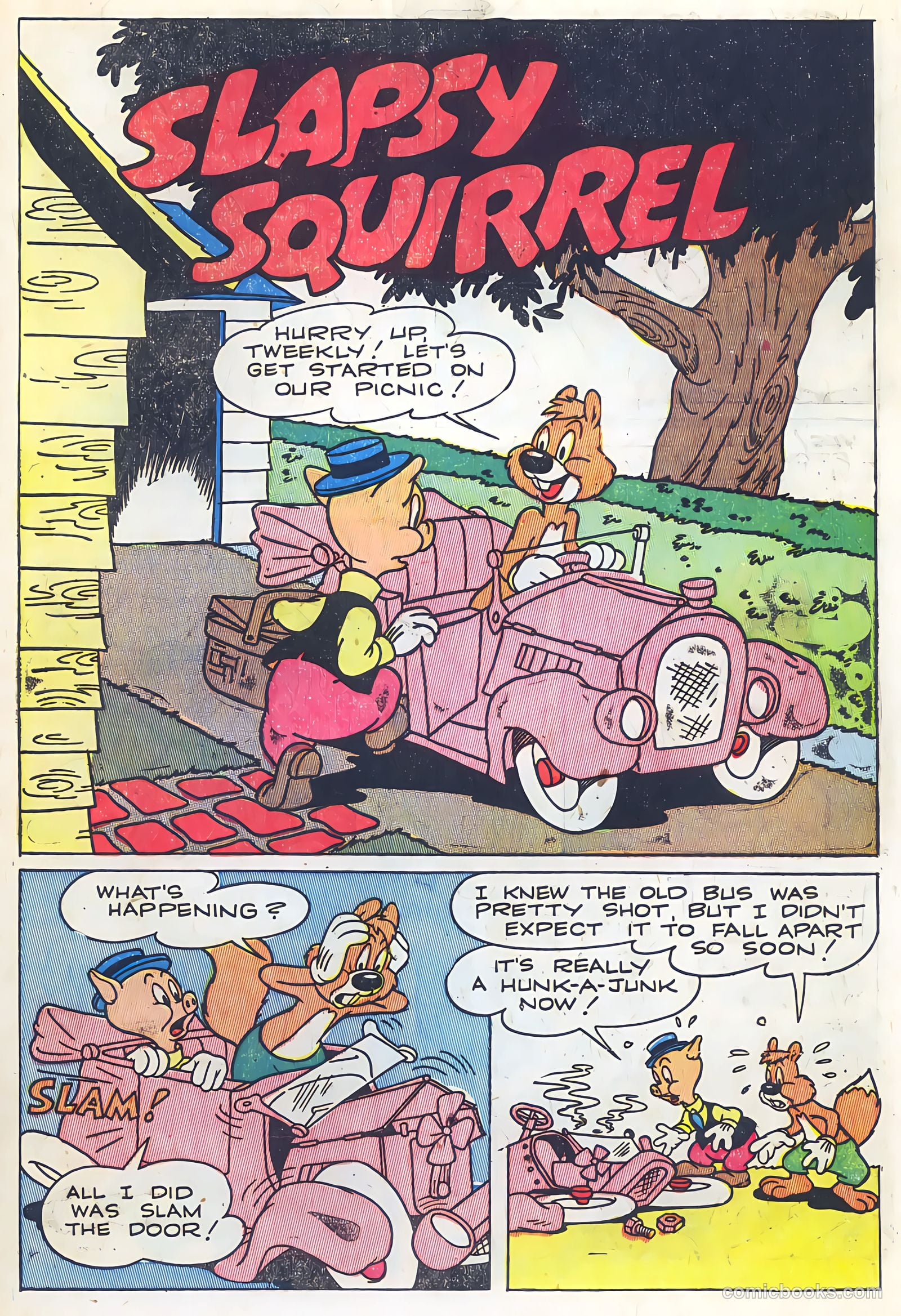 "Red" Rabbit Comics #6 (1948) — page 35