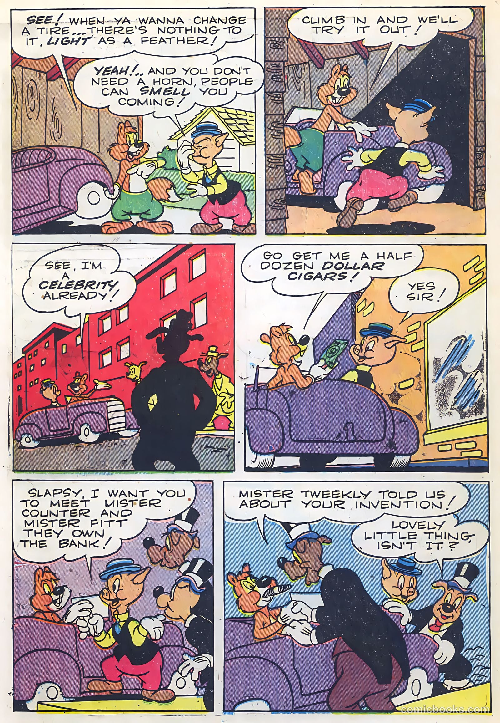 "Red" Rabbit Comics #6 (1948) — page 38