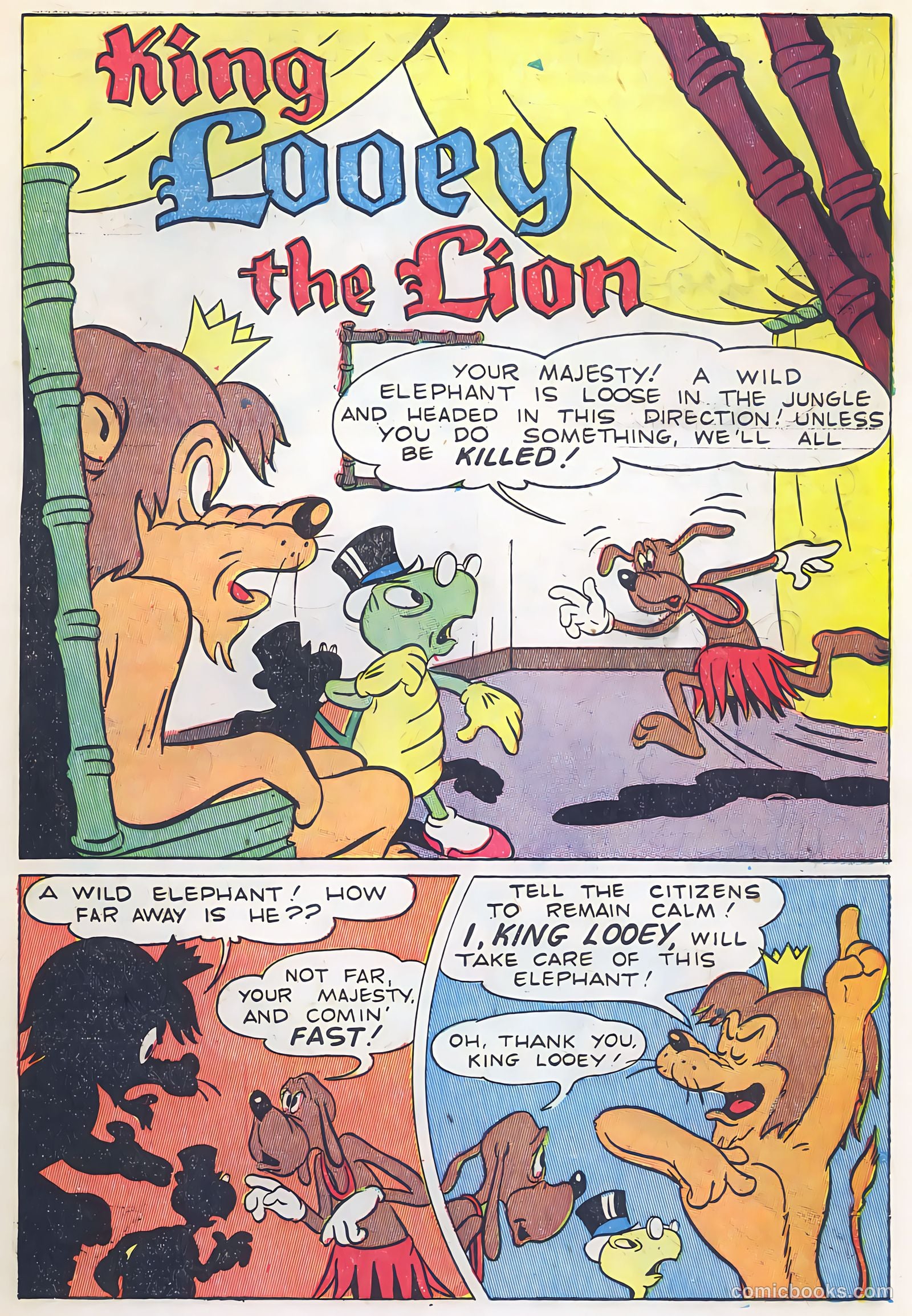 "Red" Rabbit Comics #6 (1948) — page 41