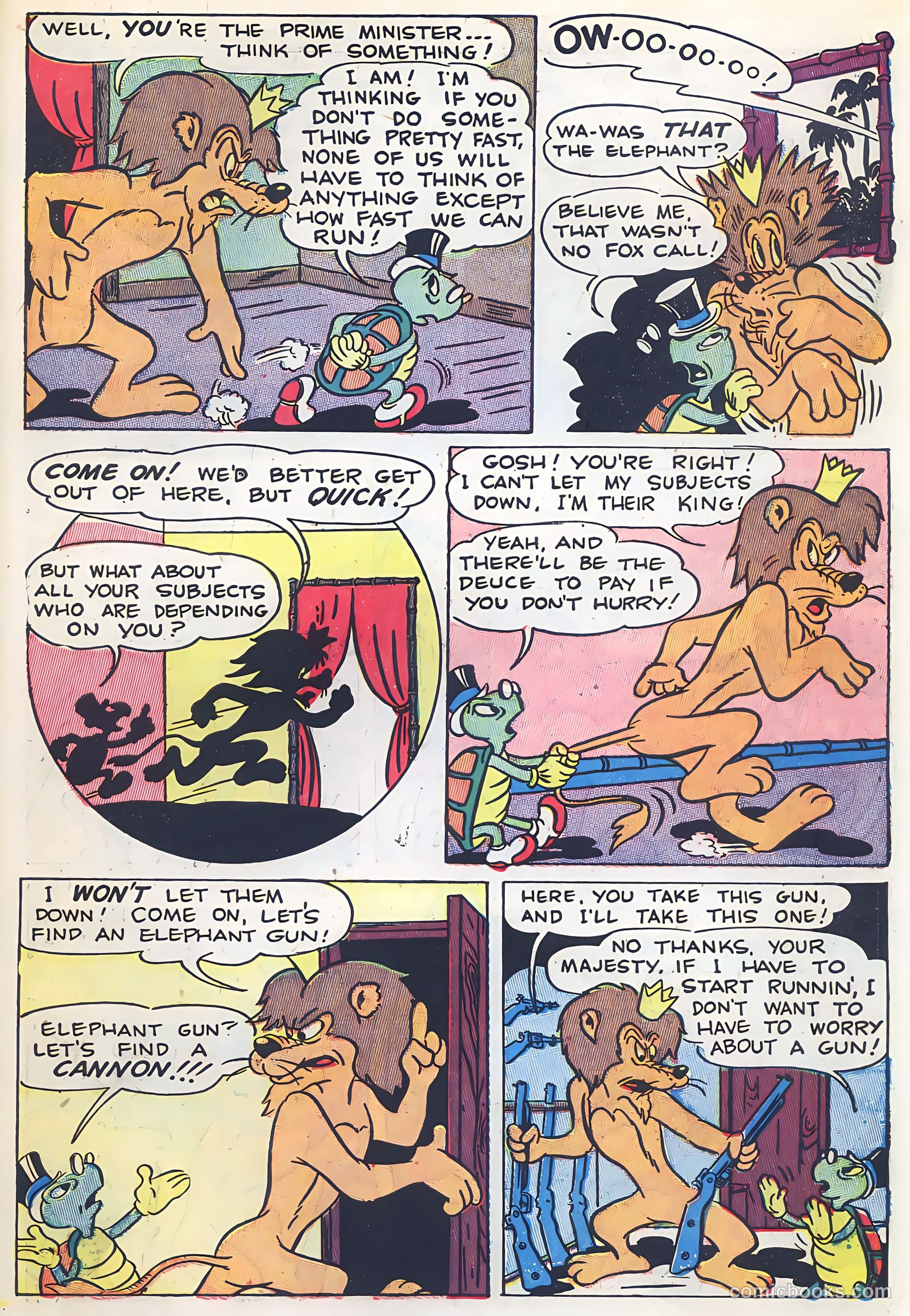 "Red" Rabbit Comics #6 (1948) — page 43