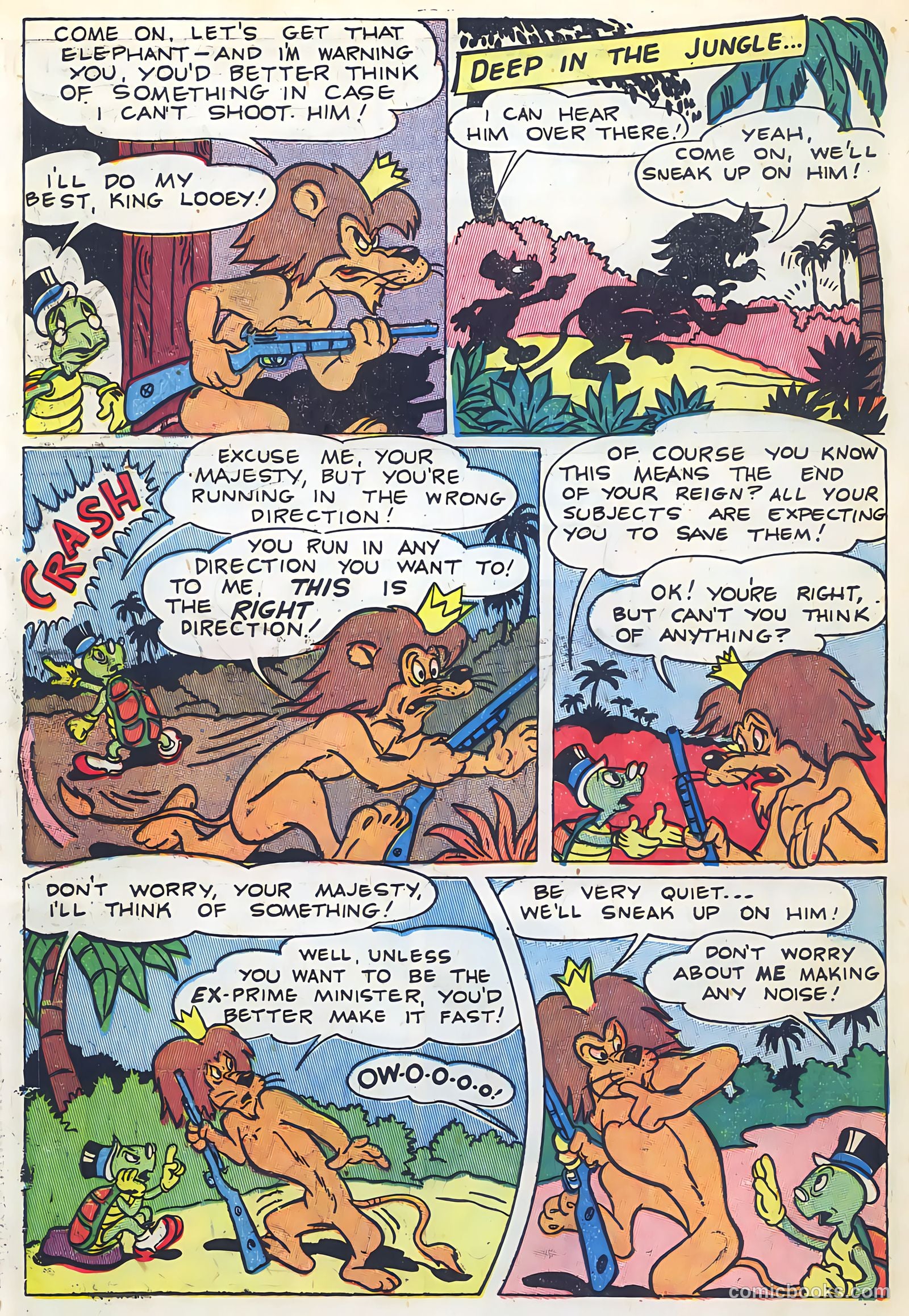 "Red" Rabbit Comics #6 (1948) — page 44