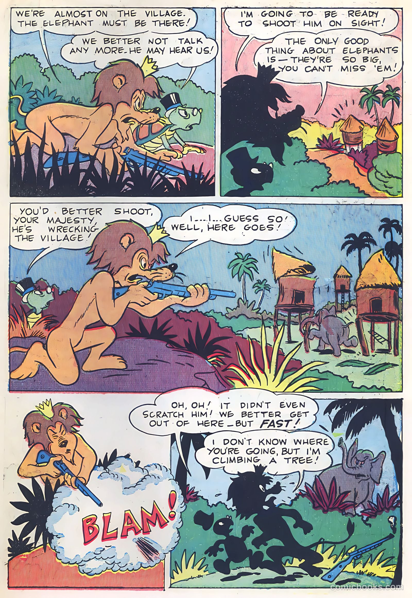 "Red" Rabbit Comics #6 (1948) — page 45