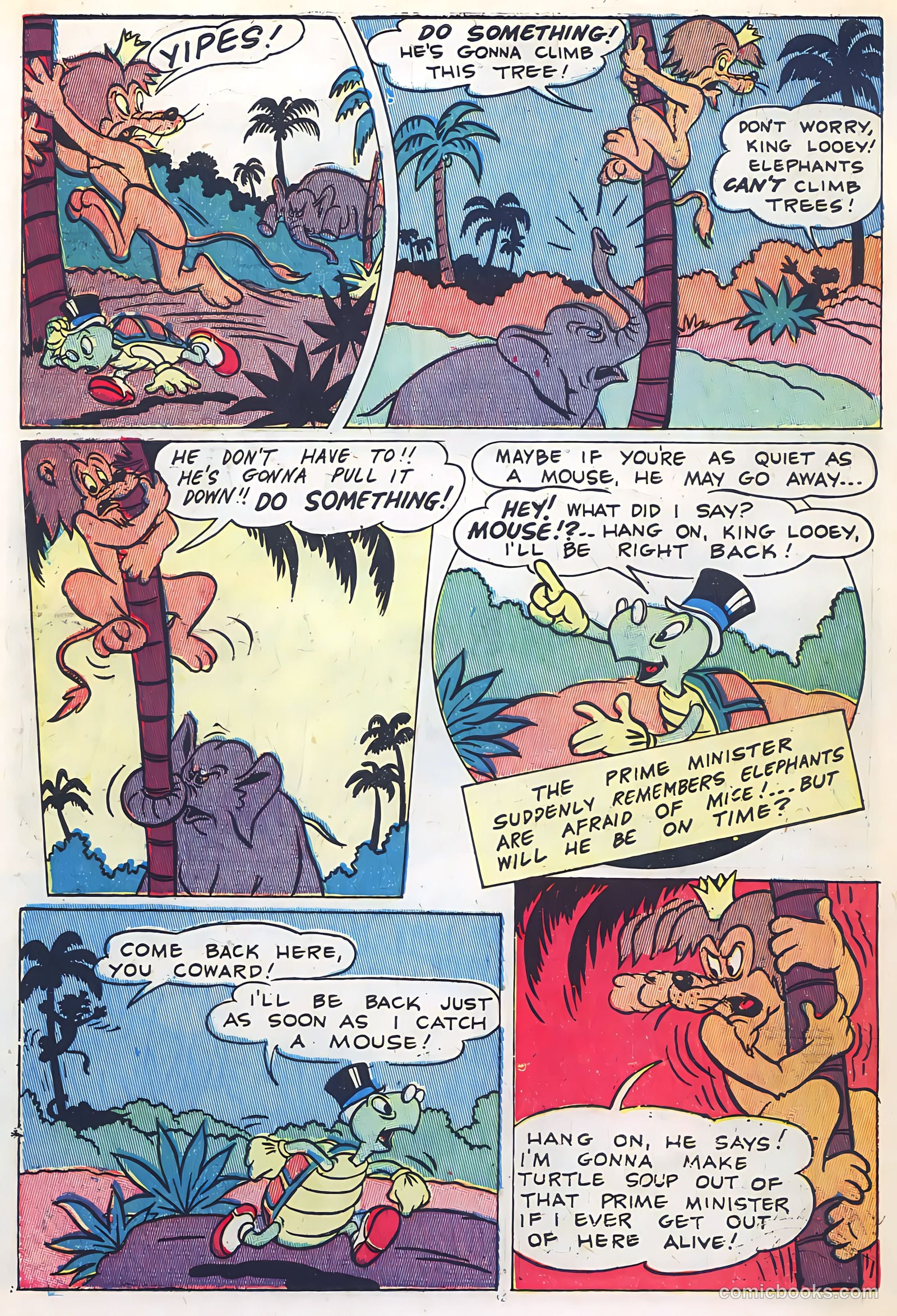 "Red" Rabbit Comics #6 (1948) — page 46