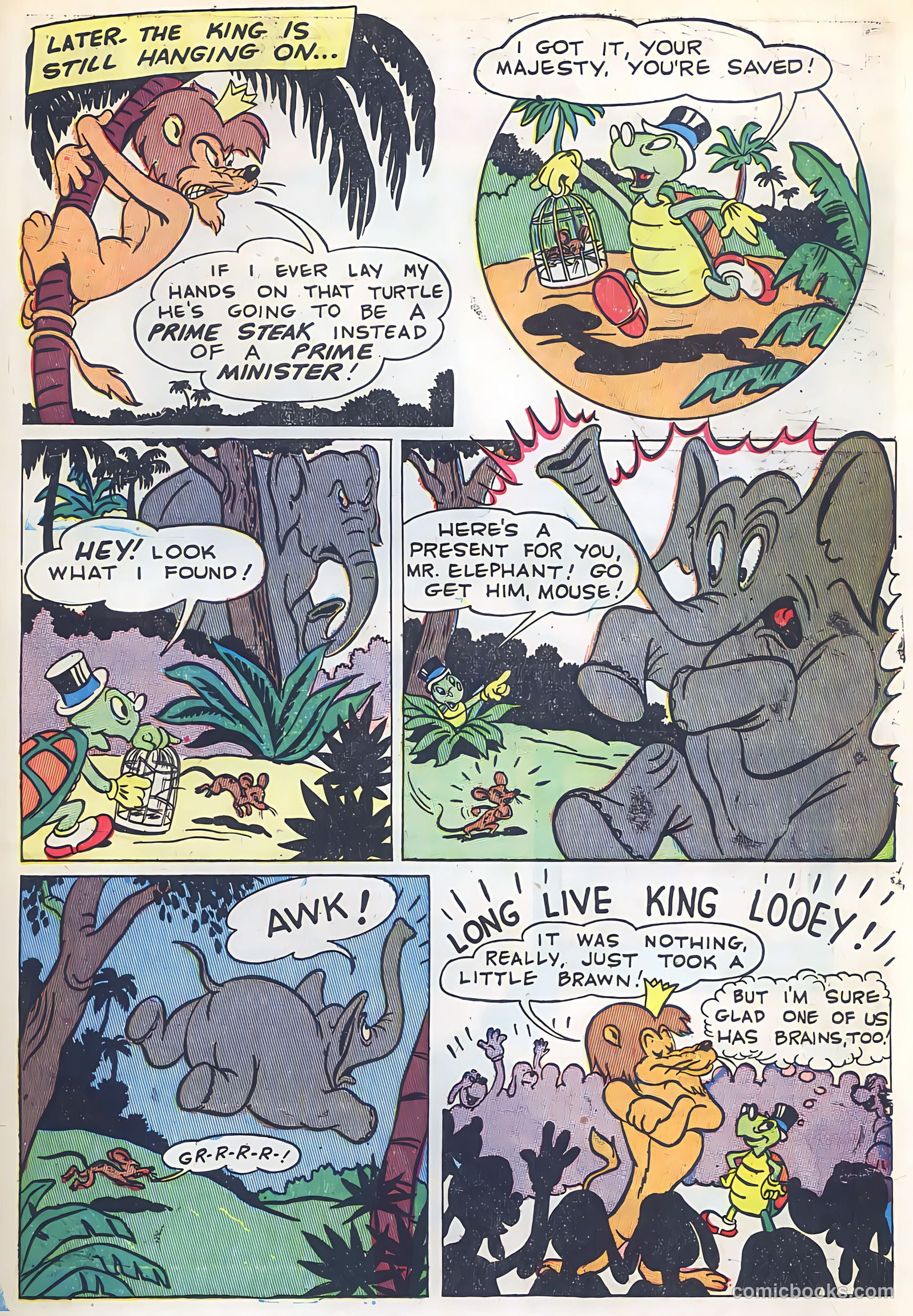 "Red" Rabbit Comics #6 (1948) — page 47