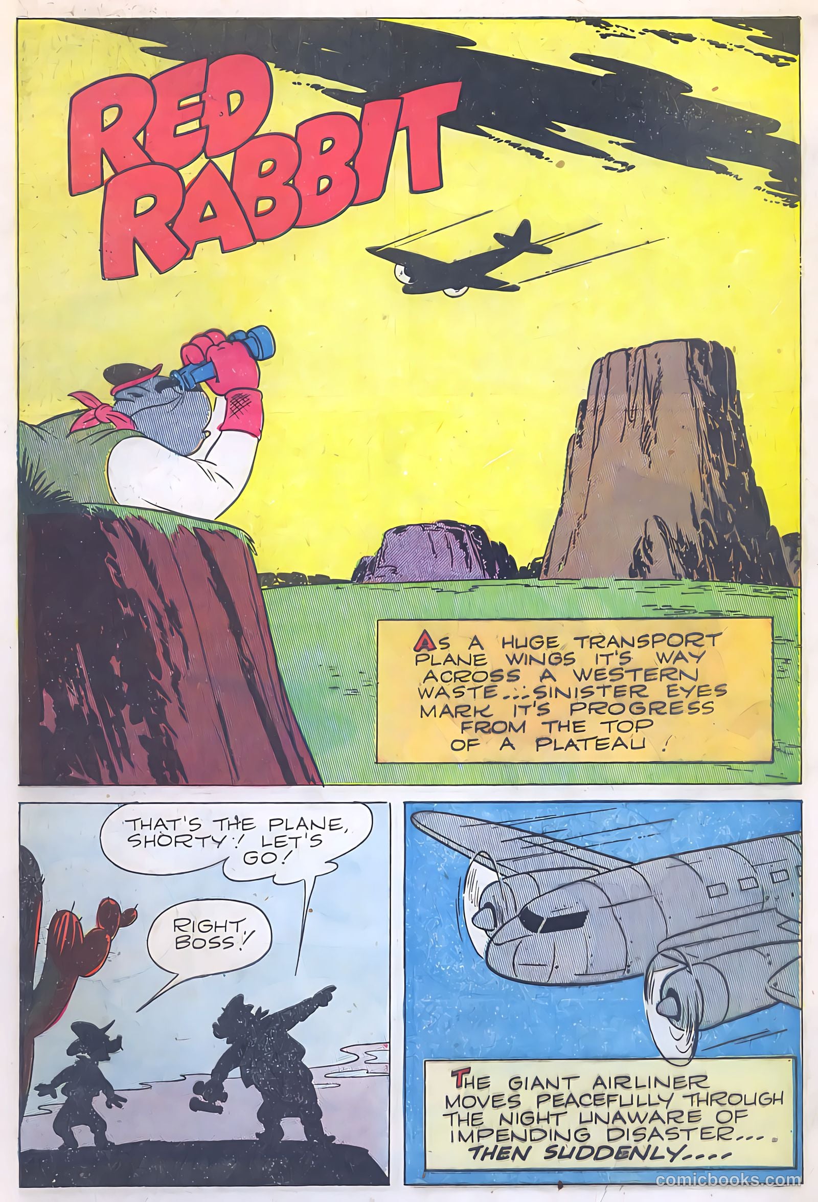 "Red" Rabbit Comics #8 (1948) — page 2