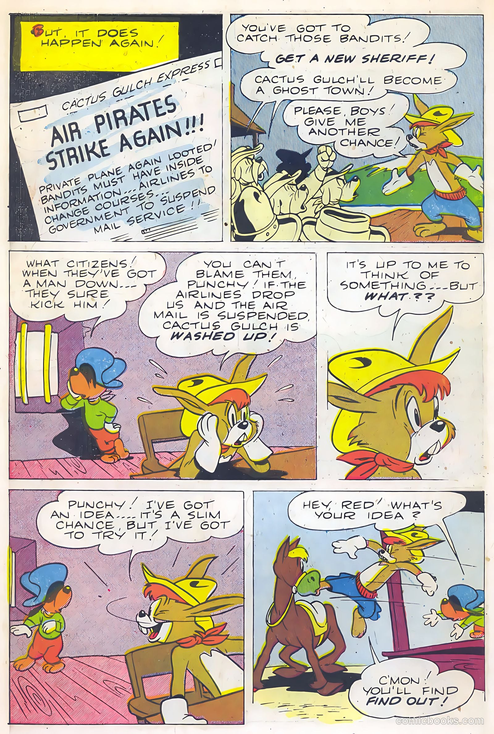"Red" Rabbit Comics #8 (1948) — page 5