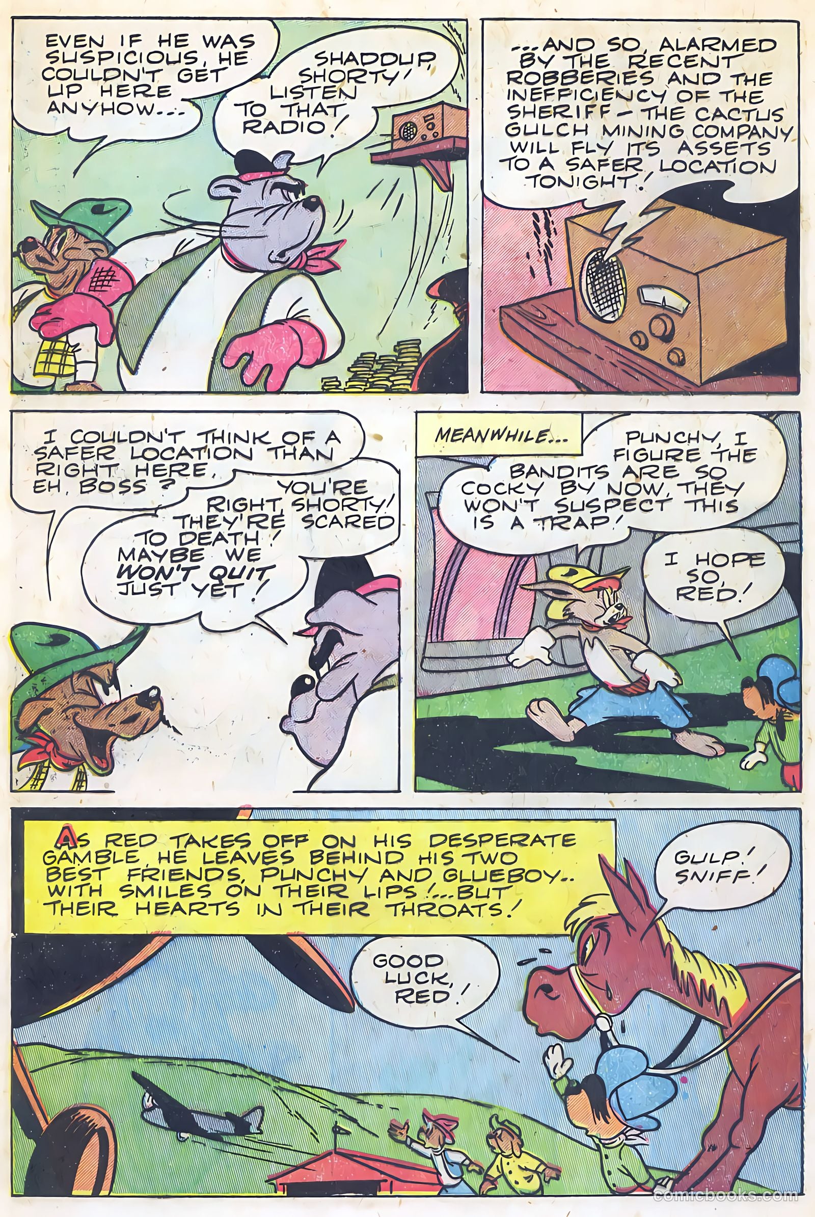 "Red" Rabbit Comics #8 (1948) — page 7