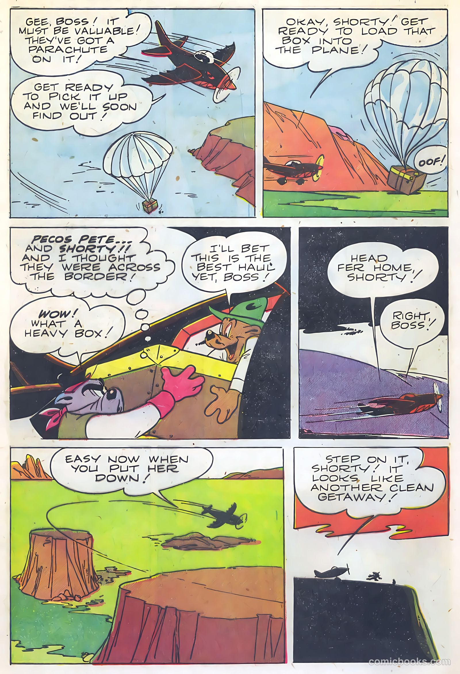 "Red" Rabbit Comics #8 (1948) — page 9