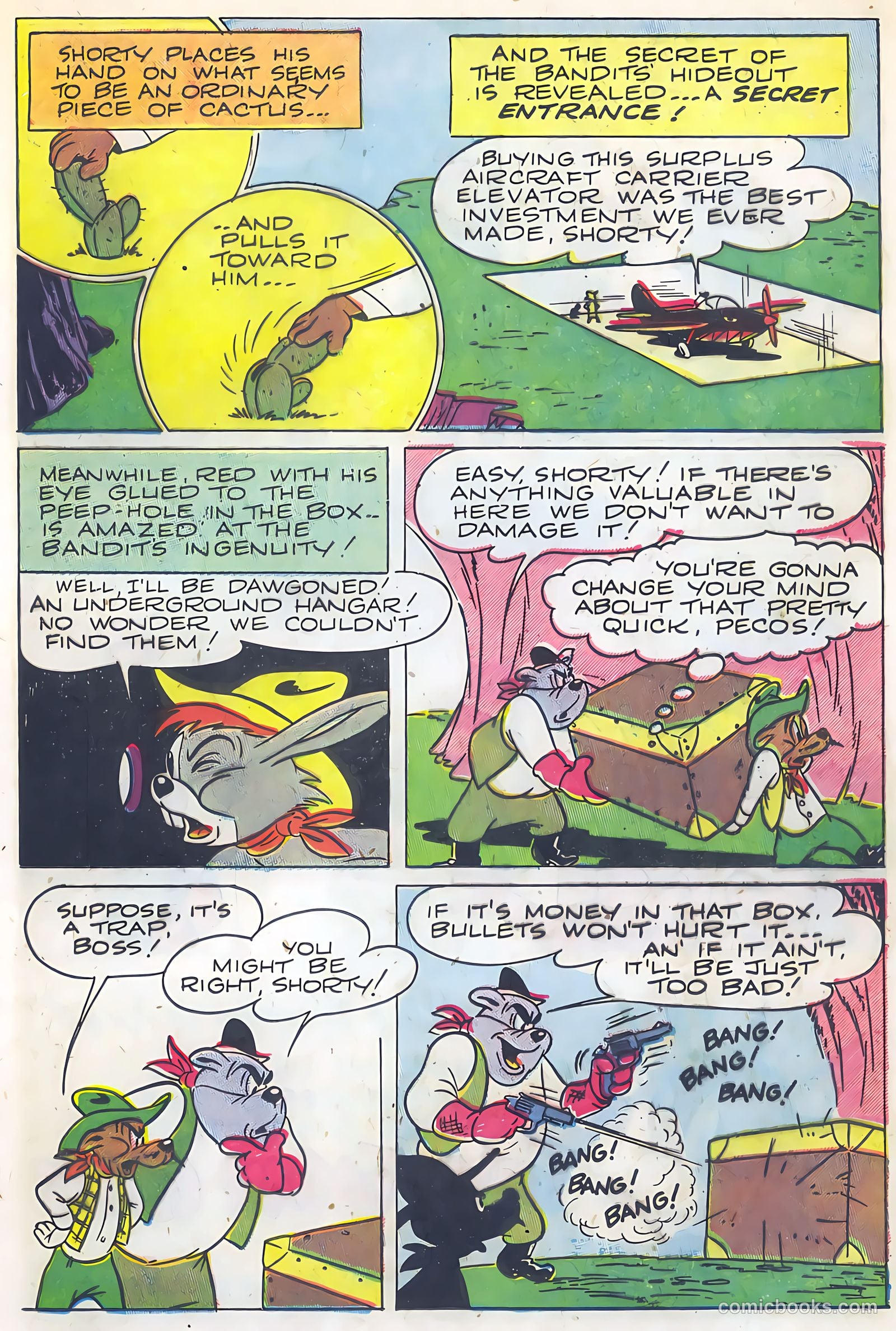 "Red" Rabbit Comics #8 (1948) — page 10