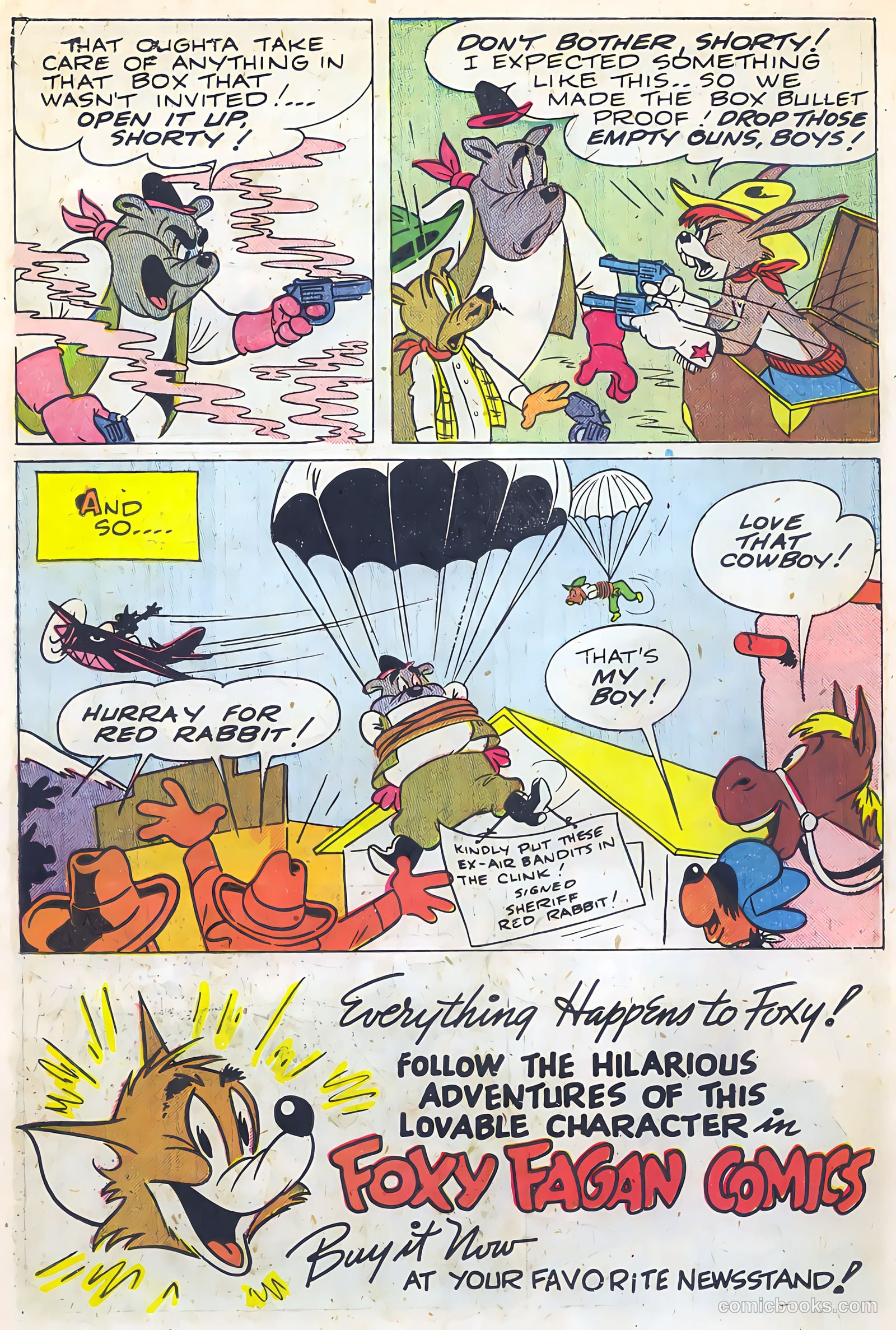 "Red" Rabbit Comics #8 (1948) — page 11