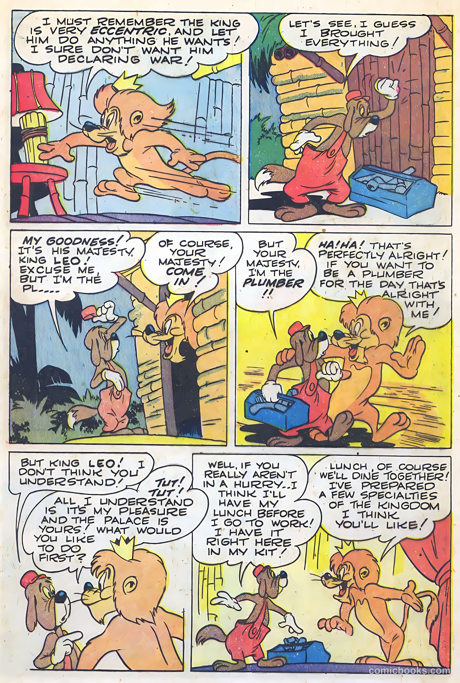 "Red" Rabbit Comics #8 (1948) — page 21