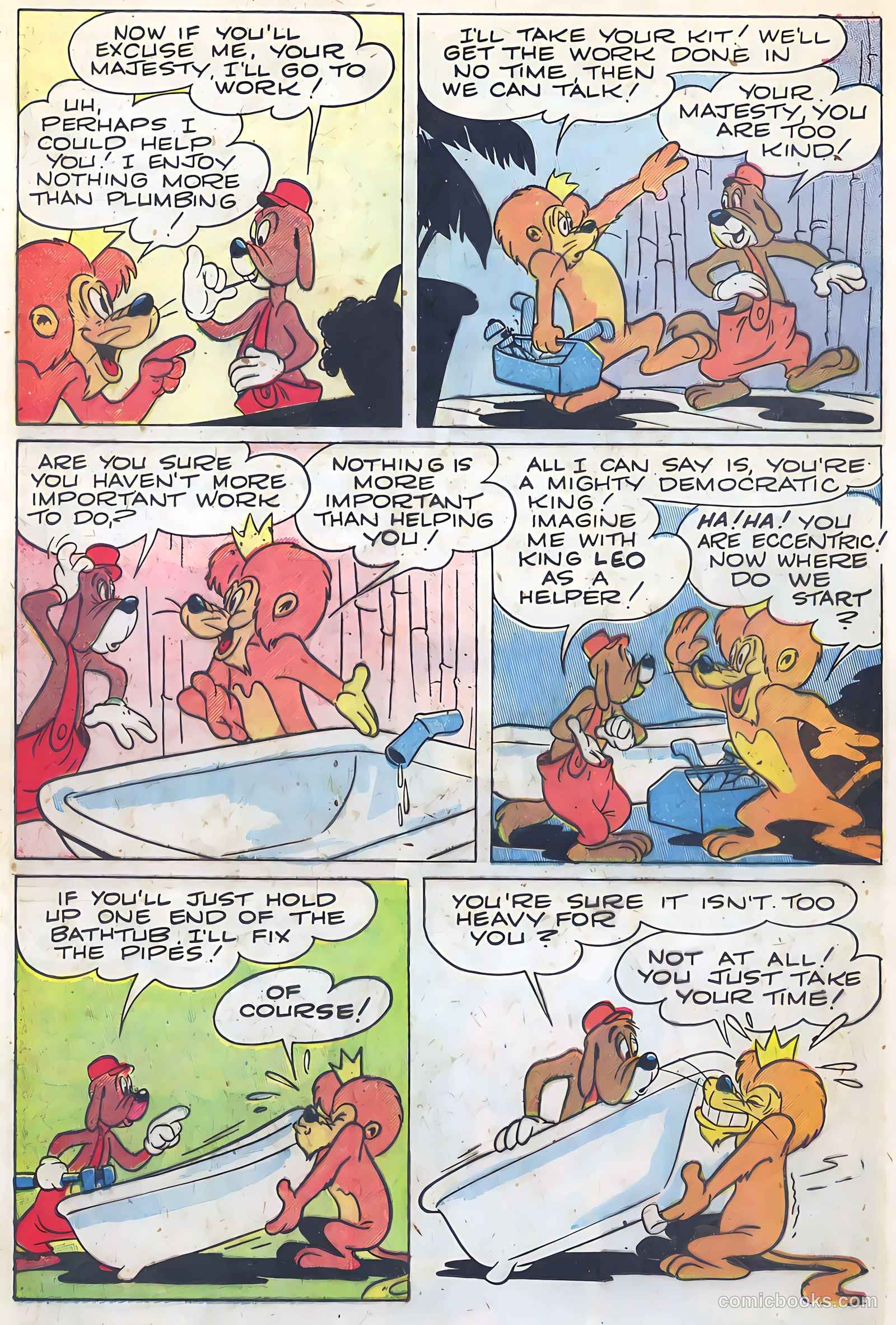 "Red" Rabbit Comics #8 (1948) — page 23