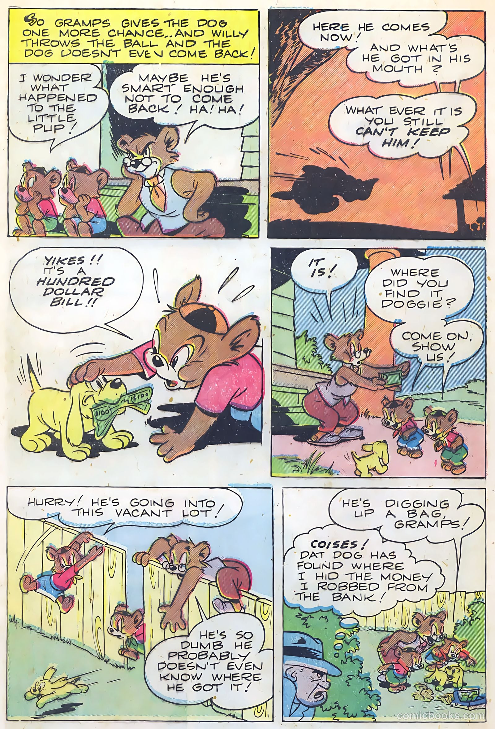 "Red" Rabbit Comics #8 (1948) — page 29