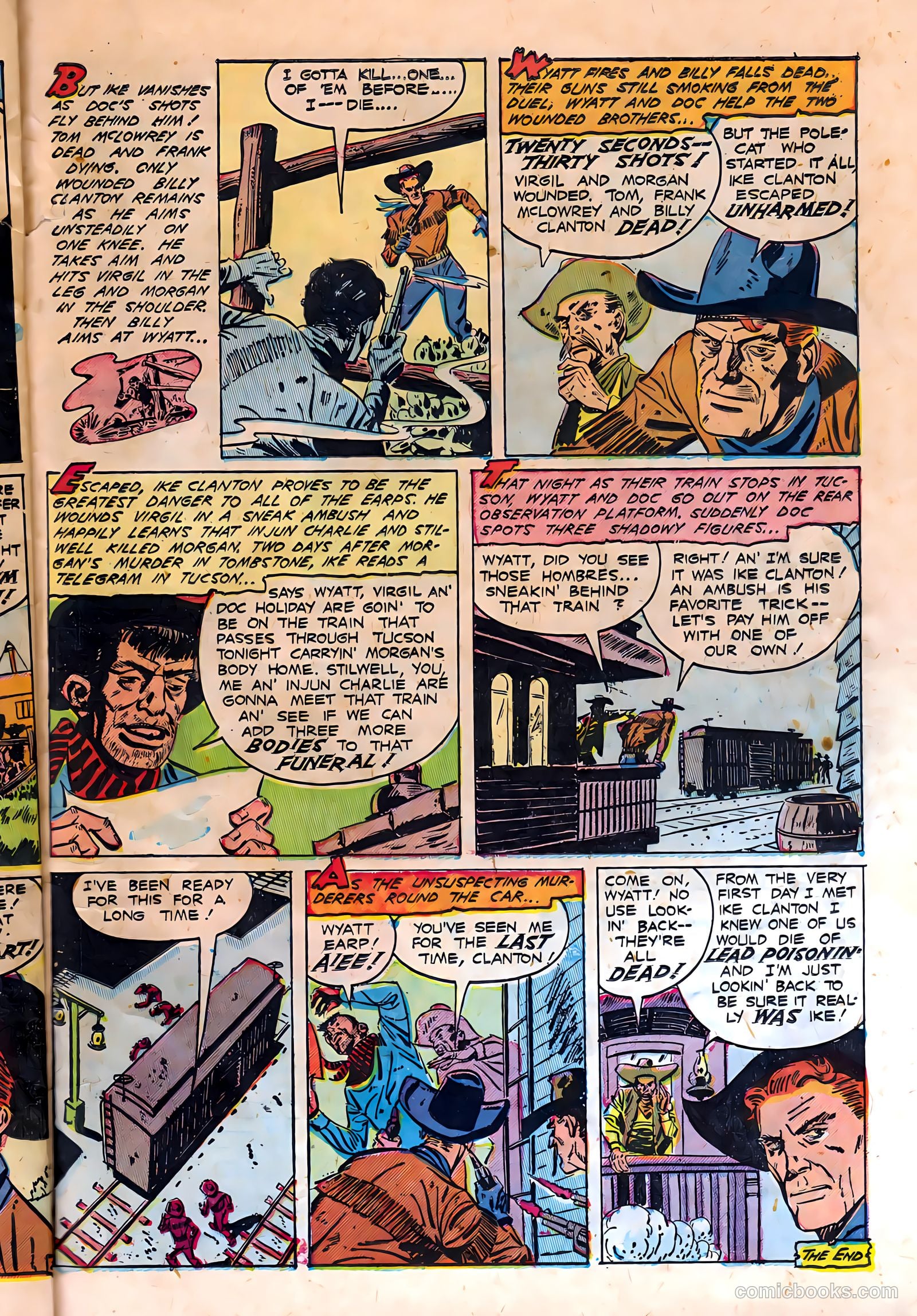 Bad Men of Tombstone #1 (1950) — page 25 of 36
