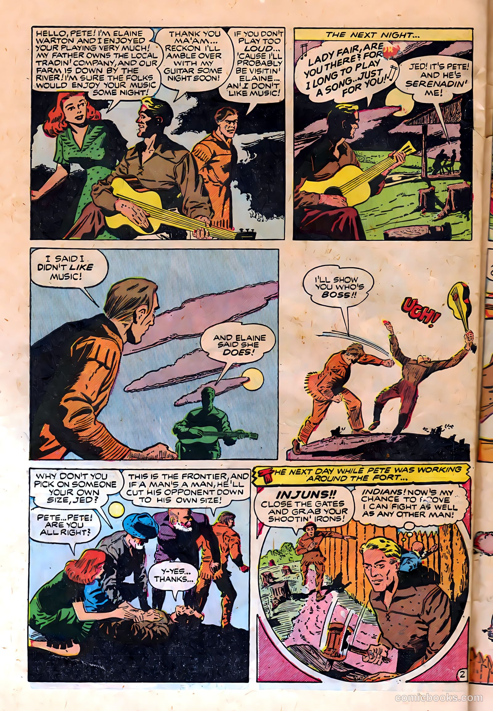 Bad Men of Tombstone #1 (1950) — page 28 of 36
