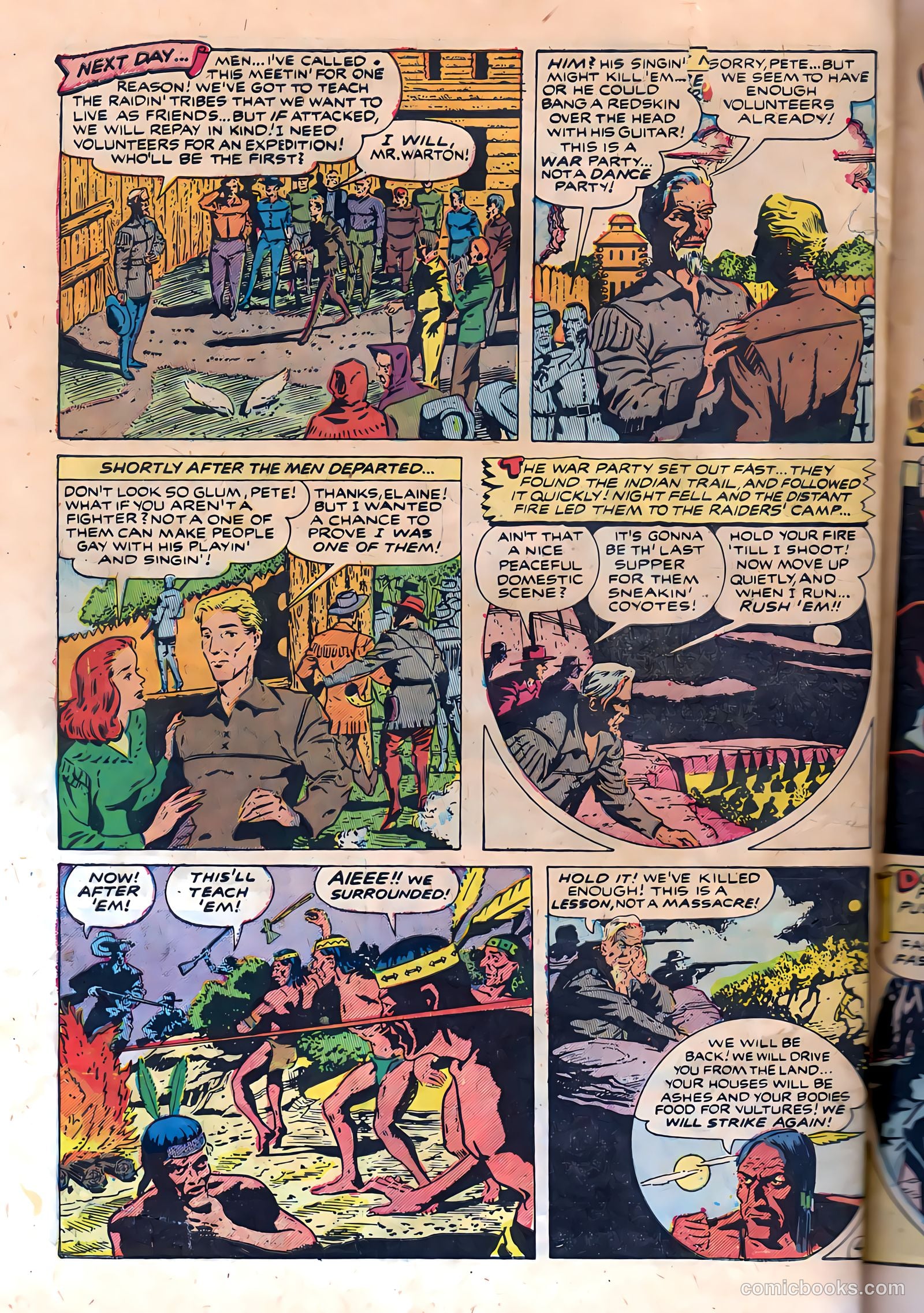 Bad Men of Tombstone #1 (1950) — page 30 of 36